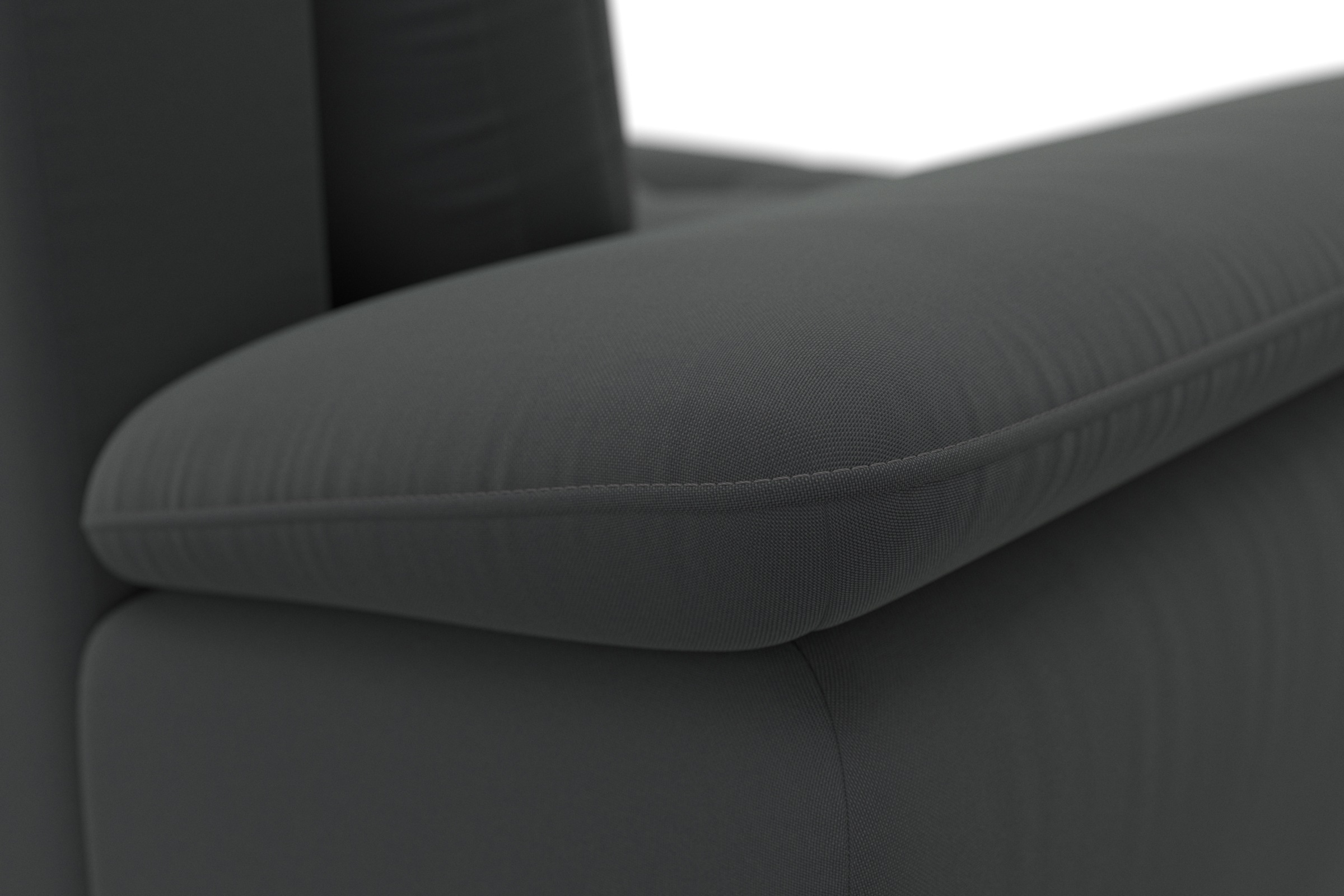 sit&more 2-Sitzer »Latigo«, mit hochwertigen Metallfüßen
