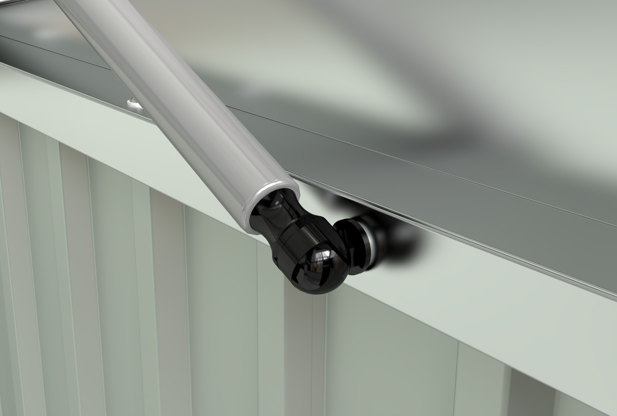 KONIFERA Mülltonnenbox »Fahrradbox aus Metall« BxTxH: 233x105x133 cm