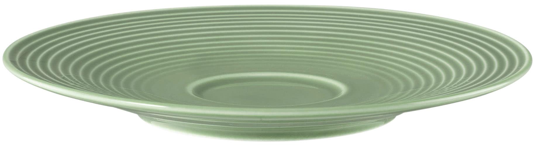 Seltmann Weiden Kaffeeservice »Geschirr-Set, Service Beat«, (Set, 18 tlg.), Teller, Tassen, Untertassen, Rillendekor, 18 Teile, für 6 Personen