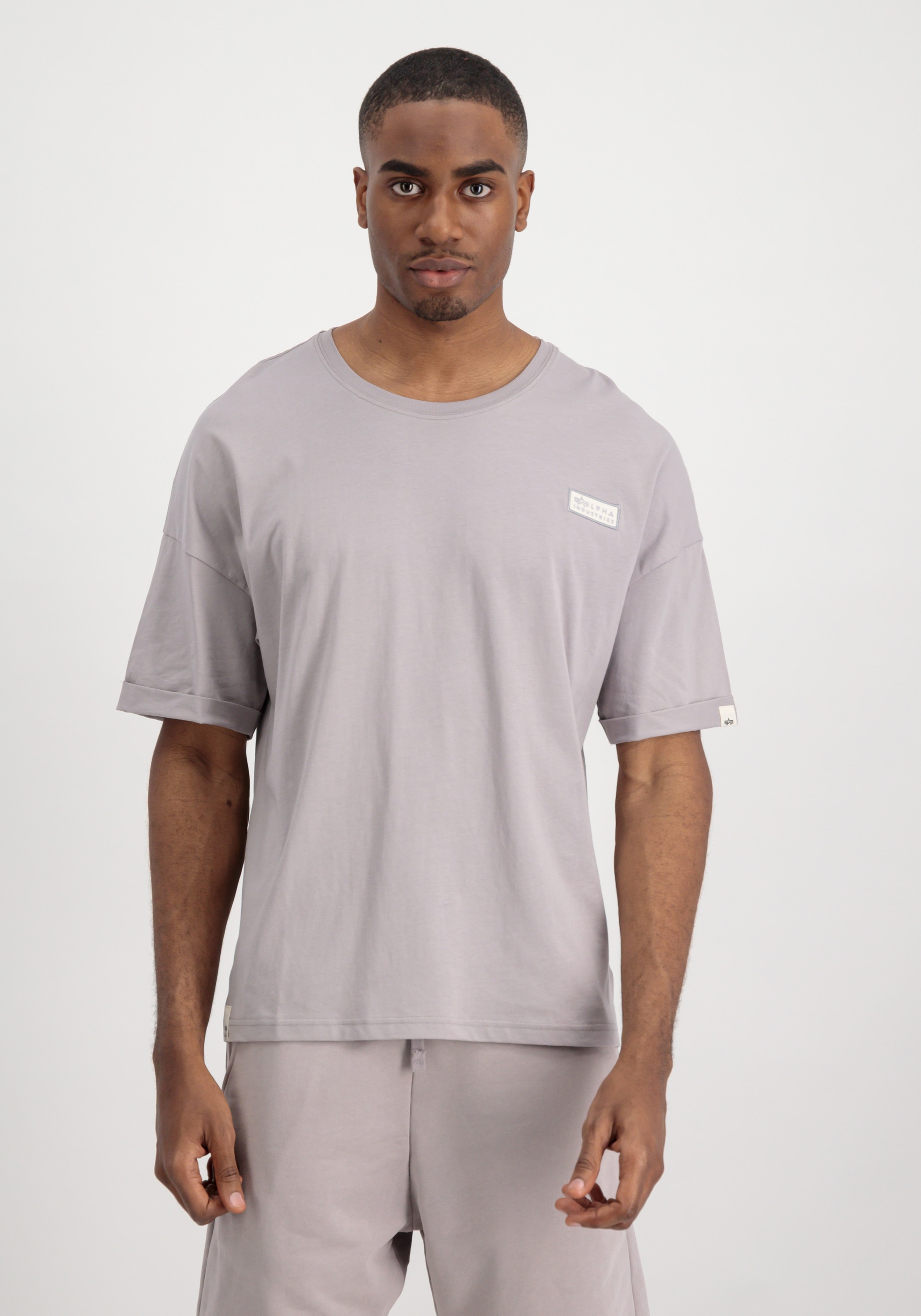 Alpha Industries T-Shirt »Alpha Industries Men - T-Shirts Organics OS Roll-Up T-Shirt«