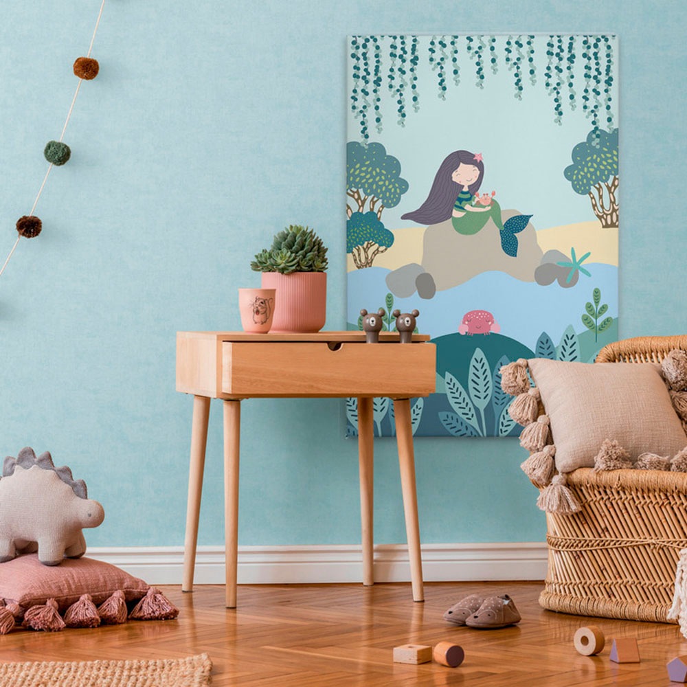 A.S. Création Leinwandbild »Coral Kingdom - Wandbild Bunt Beige Keilrahmen günstig online kaufen