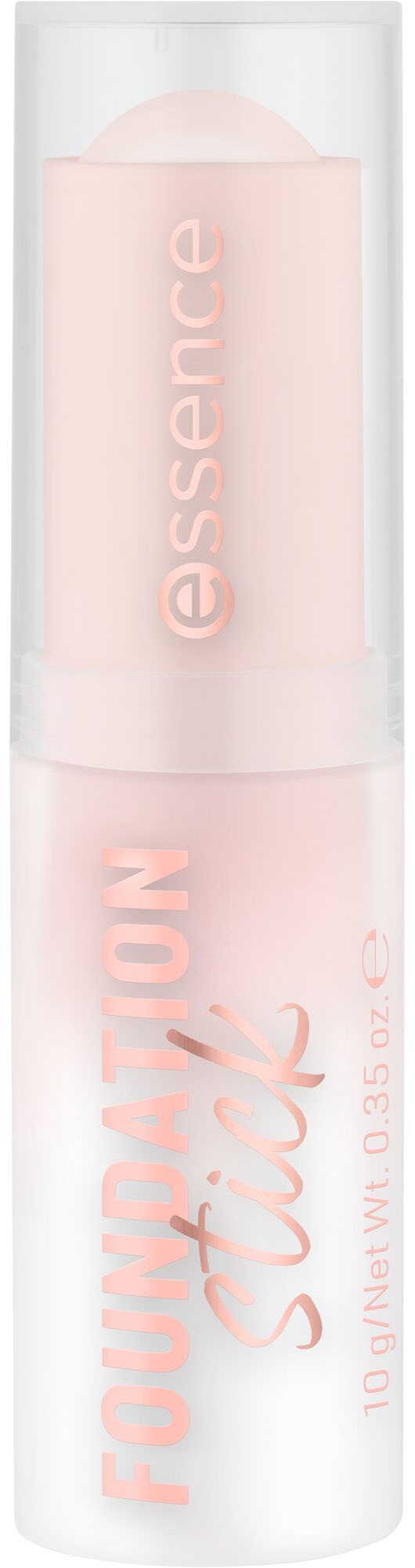 Essence Foundation »FOUNDATION stick«, (Set, 3 tlg.), Cremig und leicht verblendbar, Matt-Finish, variable Deckkraft.
