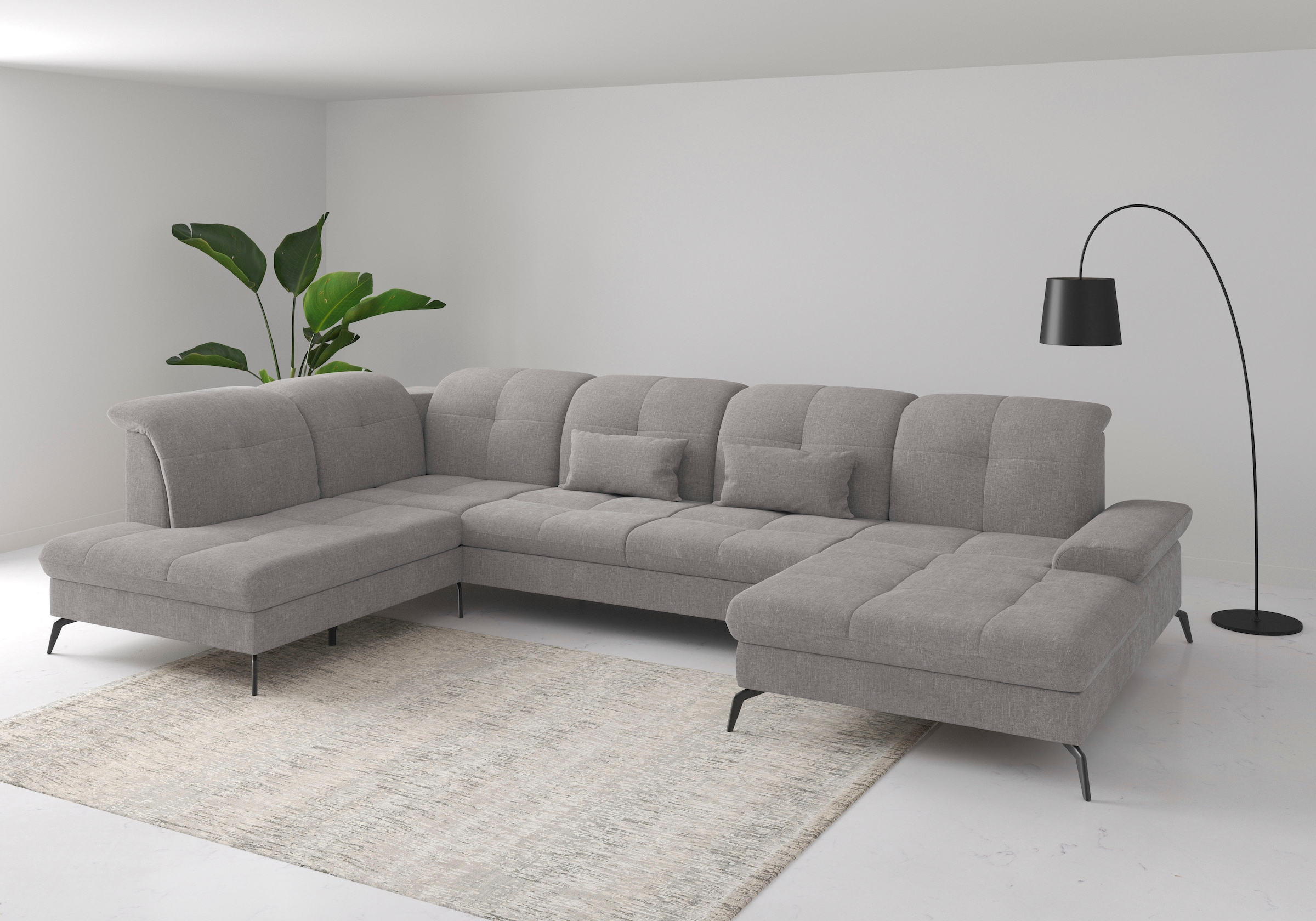 sit&more Wohnlandschaft »Amica«, inkl Sitztiefenverstellung und Armteilvers günstig online kaufen
