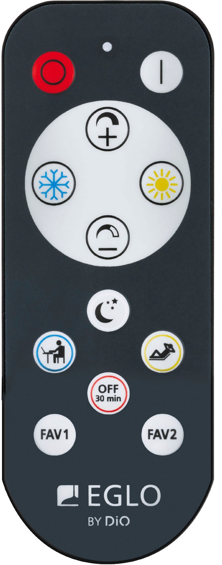 EGLO LED-Deckenleuchte »GAFARES« in gold und weiß aus Alu, Stahl / inkl. LED fest integriert - 15 Watt