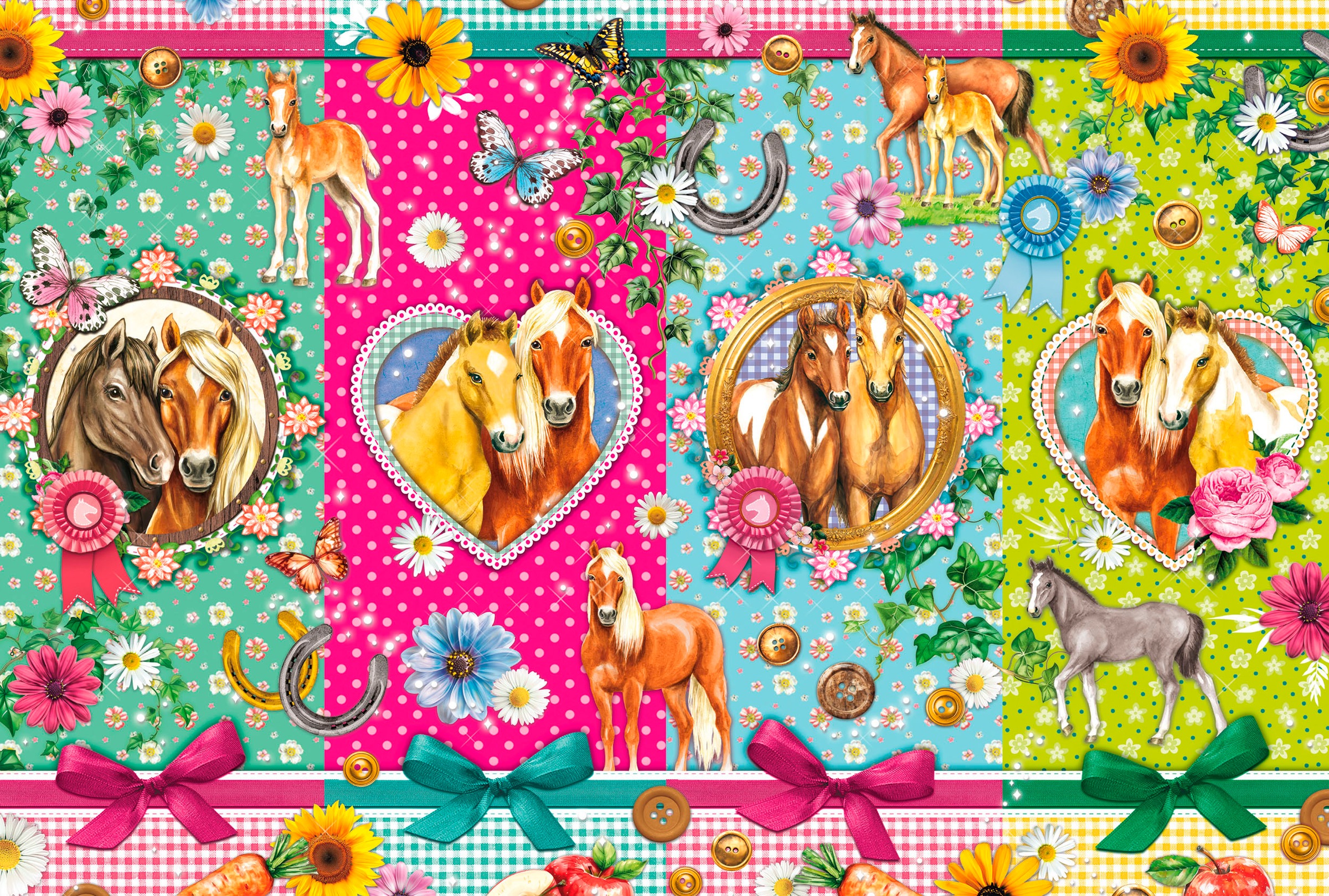 Schmidt Spiele Puzzle »Alles fürs Pferdeglück«, Made in Europe
