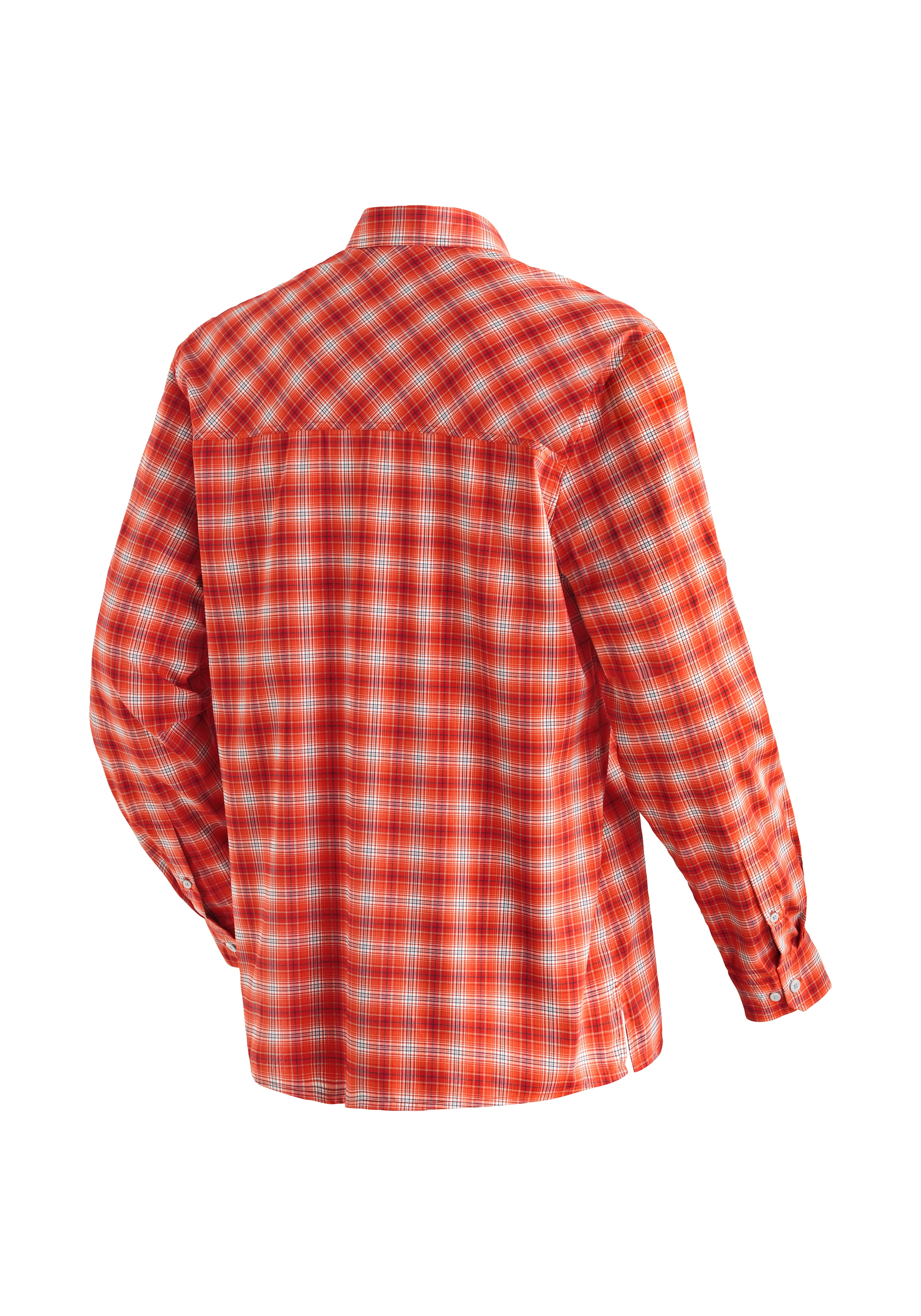 Maier Sports Outdoorhemd »Kasen L/S M« Herren Hemd, langarm Karohemd für Outdoor und Freizeit