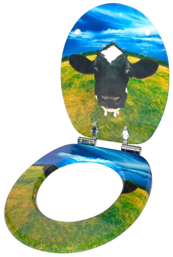 Sanilo WC-Sitz »Kuh« mit Absenkautomatik