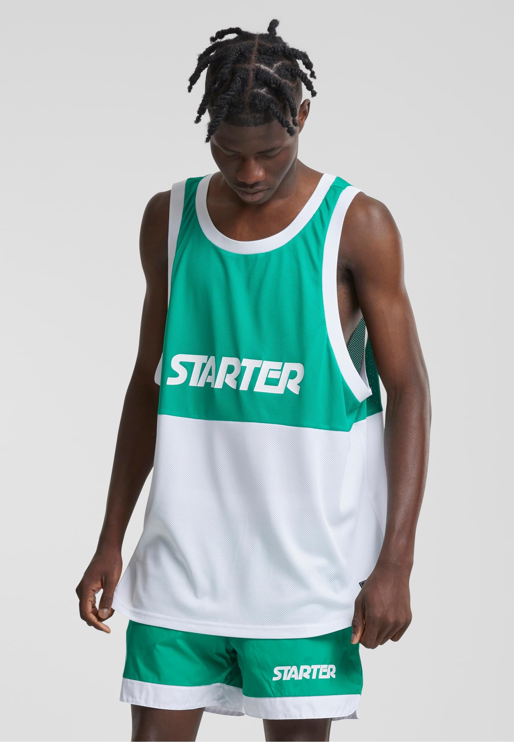 Starter Black Label Tanktop »Starter Black Label Herren Starter Split Mesh Tank Top« 1 Stk.
