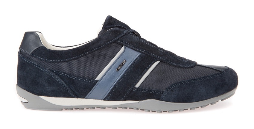 Geox Sneaker »U WELLS A«, Freizeitschuh, Schnürschuh mit Logoverzierung