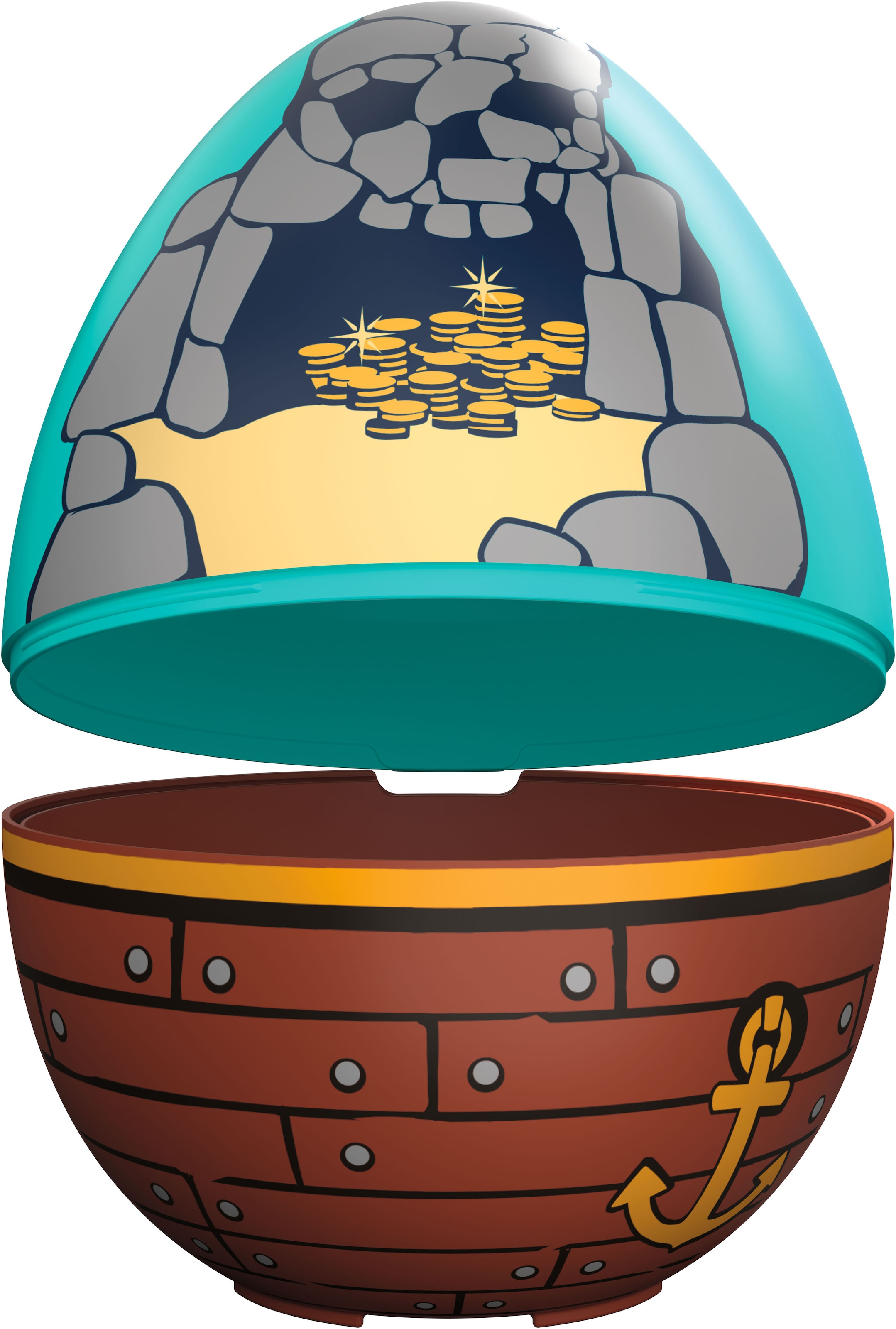 Playmobil® Konstruktions-Spielset »Spiel-Ei: Piraten (72100), Pirates«