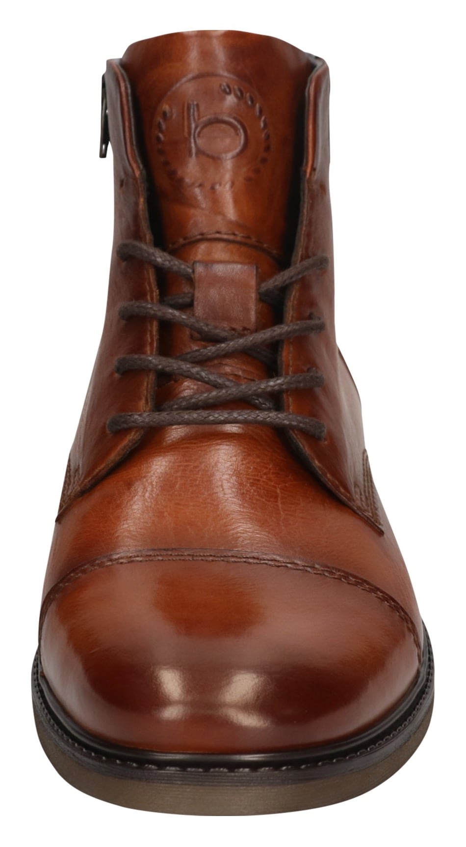 bugatti Schnürboots, Stiefel, Schnürstiefelette, Business-Boots mit Reißverschluss