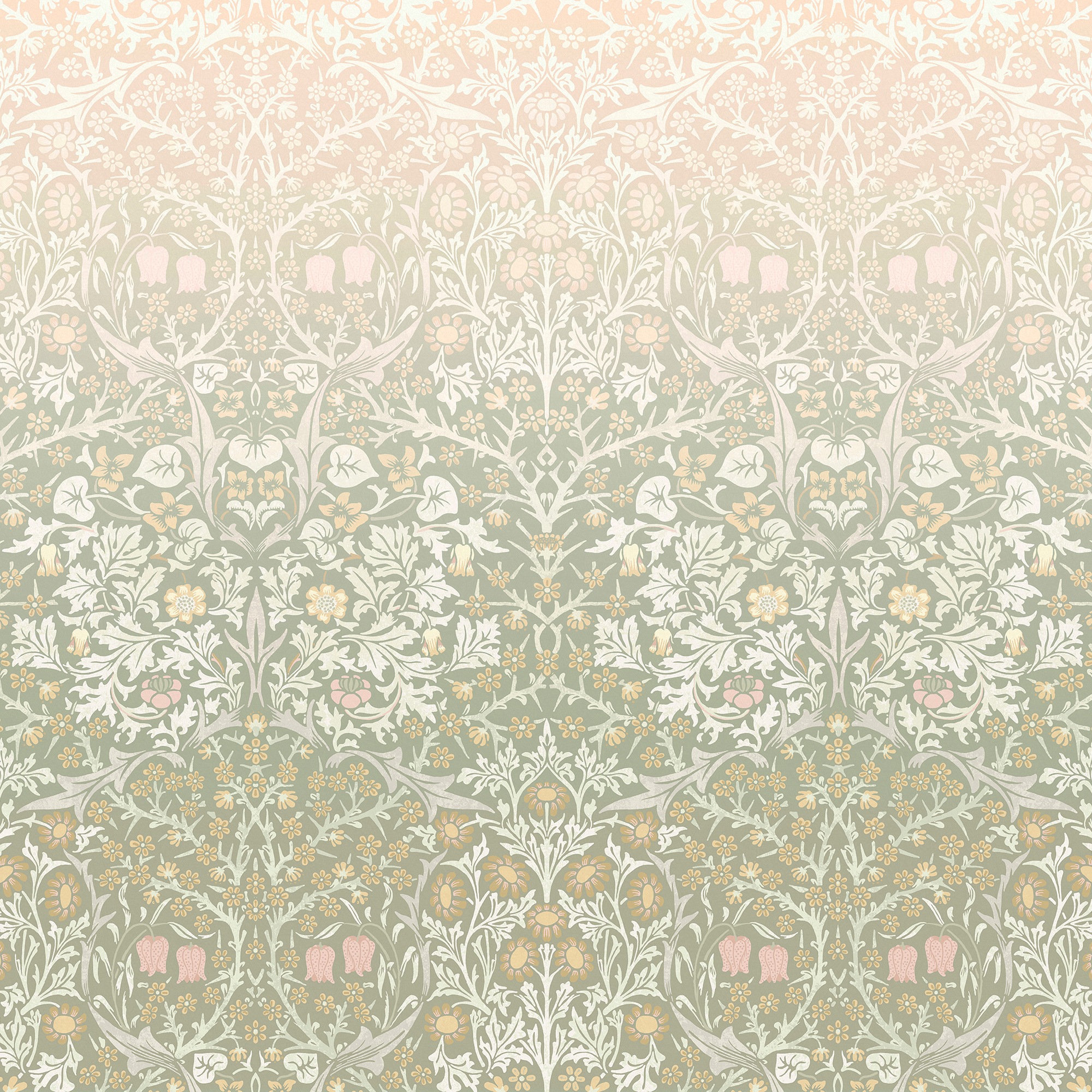 WILLIAM MORRIS AT HOME Vliestapete »Blackthorn«, Retro, Designer Tapete, 10mx52cm (ca. 5m2)