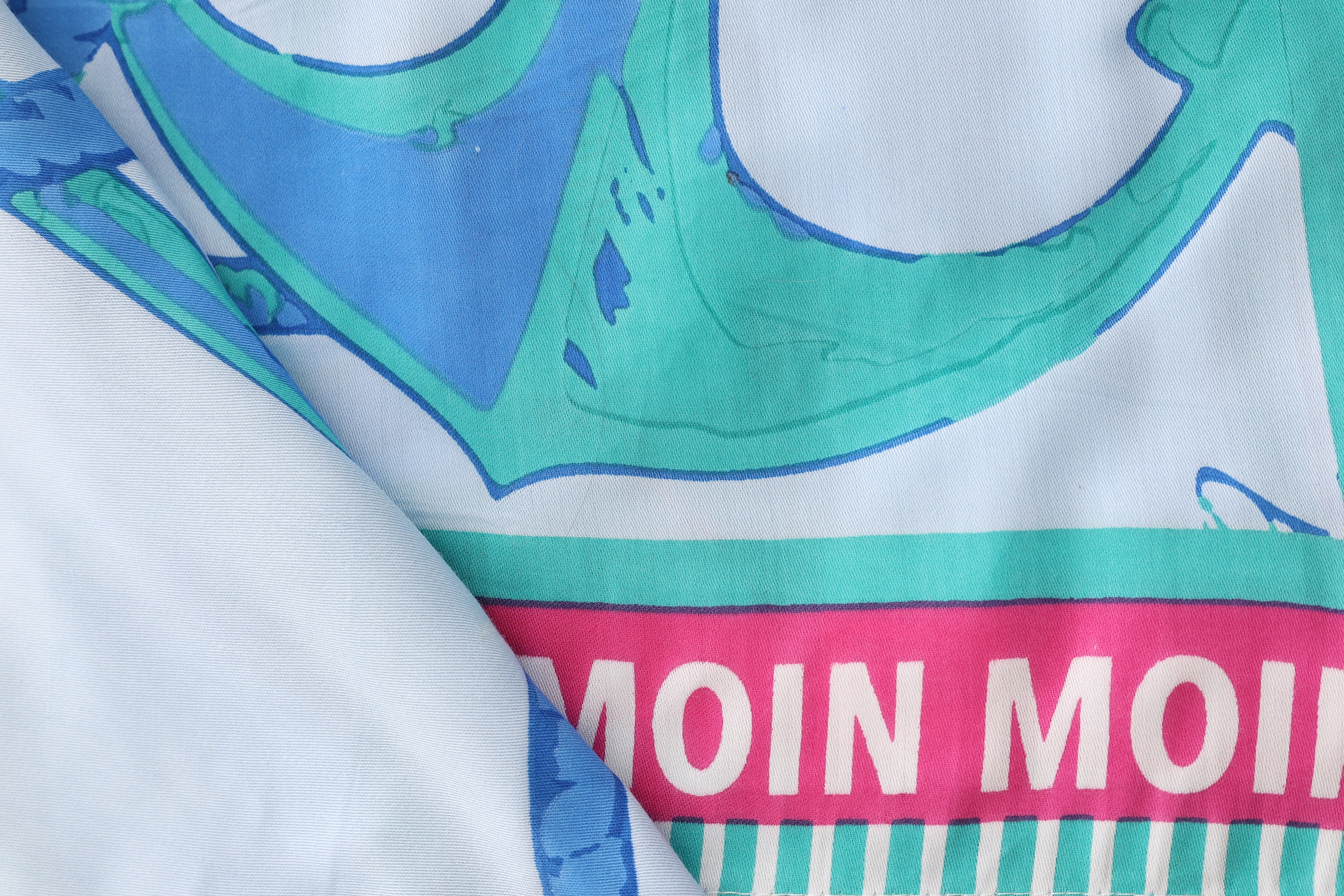 Zwillingsherz Modetuch »"Ocean"«, mit Tasseln