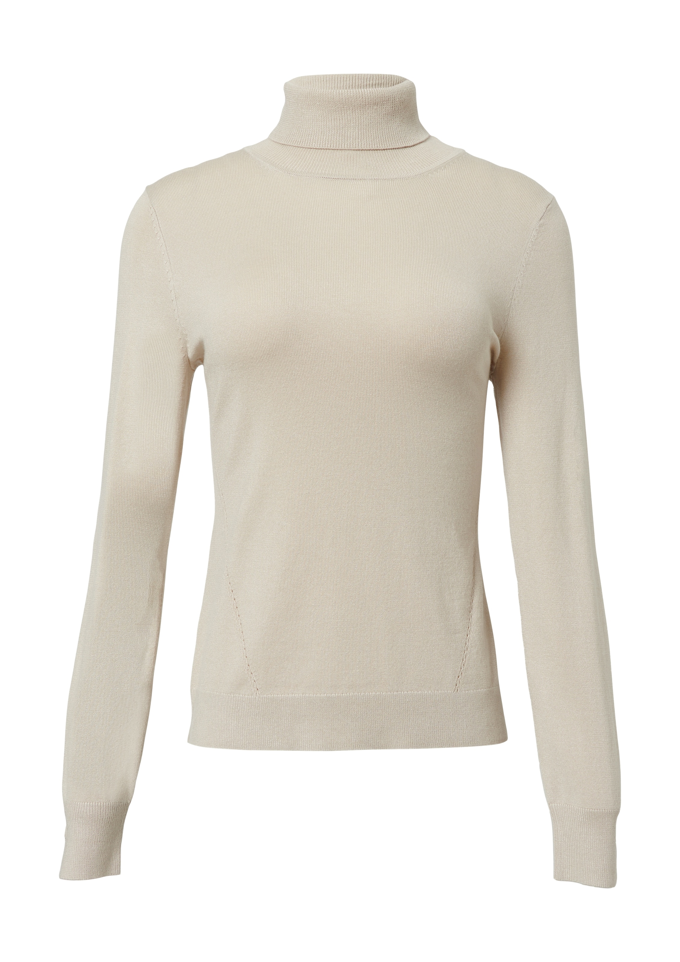 Comma Strickpullover, mit Rollkragen