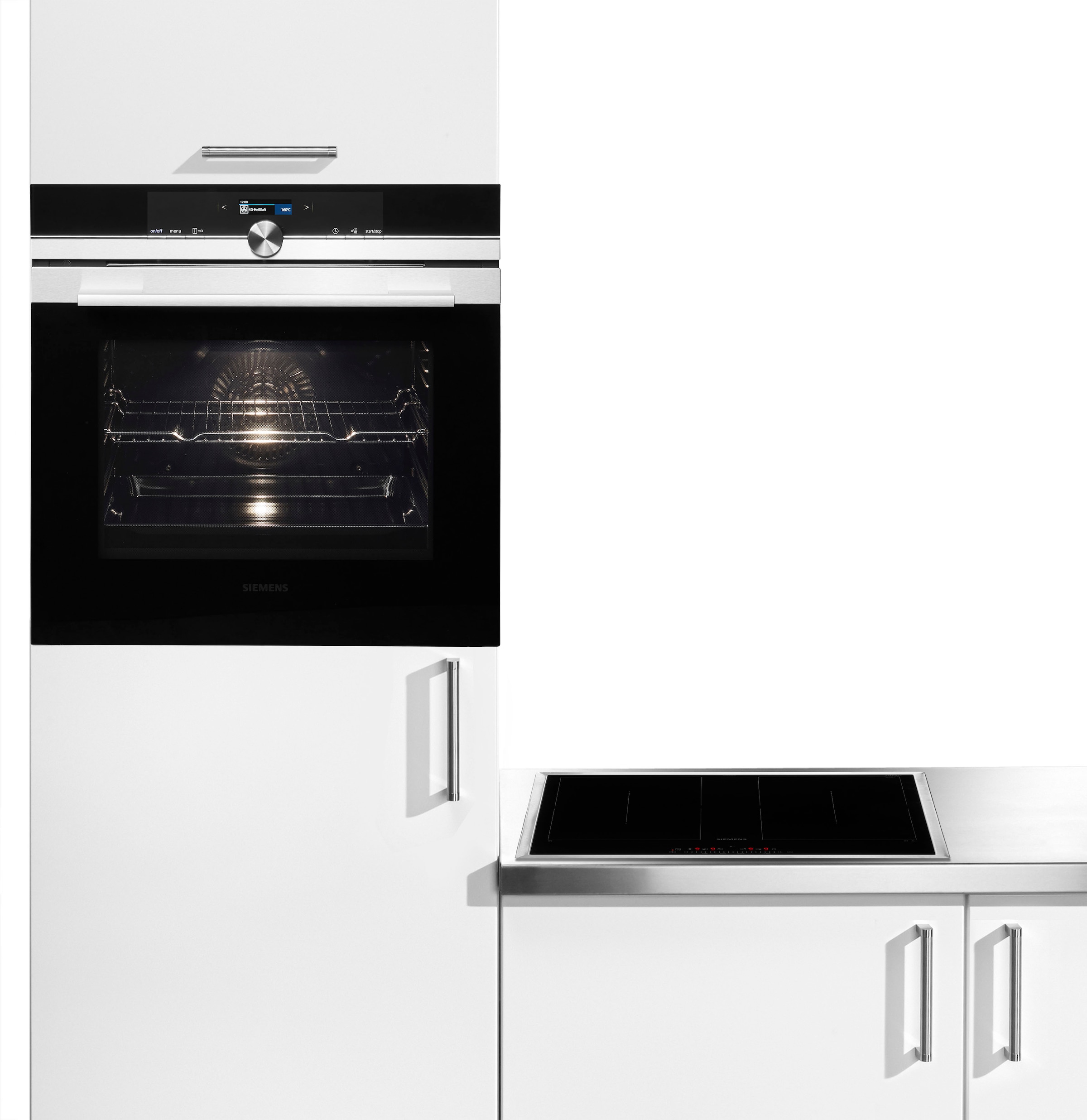 Bild von SIEMENS Backofen-Set »EQ872DV01R«, HB672GBS1, mit 3-fach-Teleskopauszug, Pyrolyse-Selbstreinigung