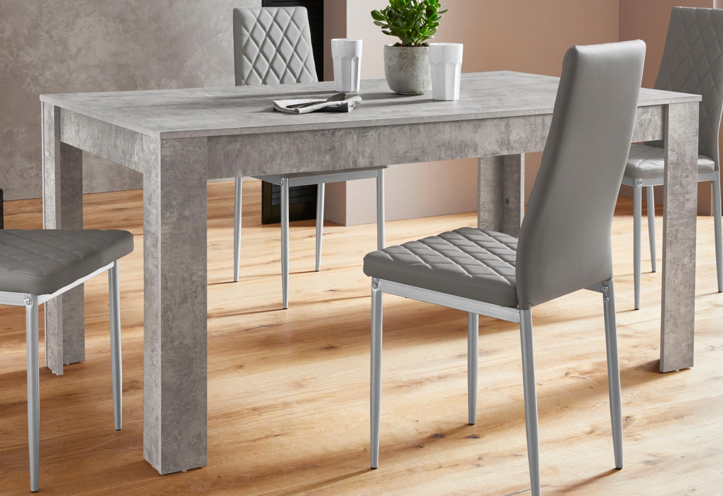 INOSIGN Esstisch »Meigh, TOPSELLER!«, aus Holzwerkstoff, Breite 160 cm günstig online kaufen