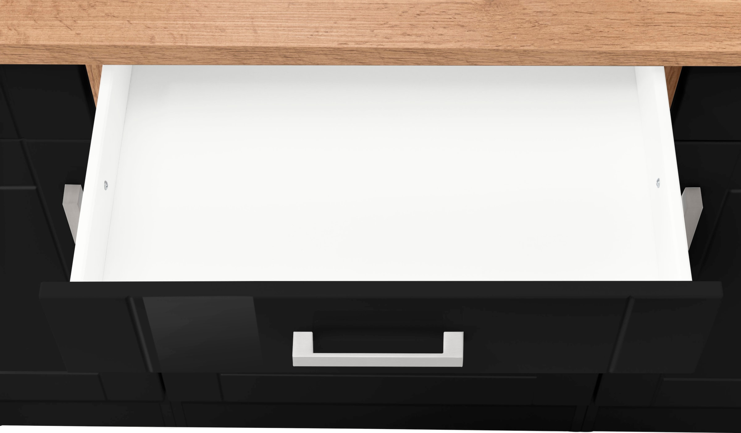 KOCHSTATION Küchenzeile »KS-Tinnum«, mit E-Geräten, Breite 240 cm