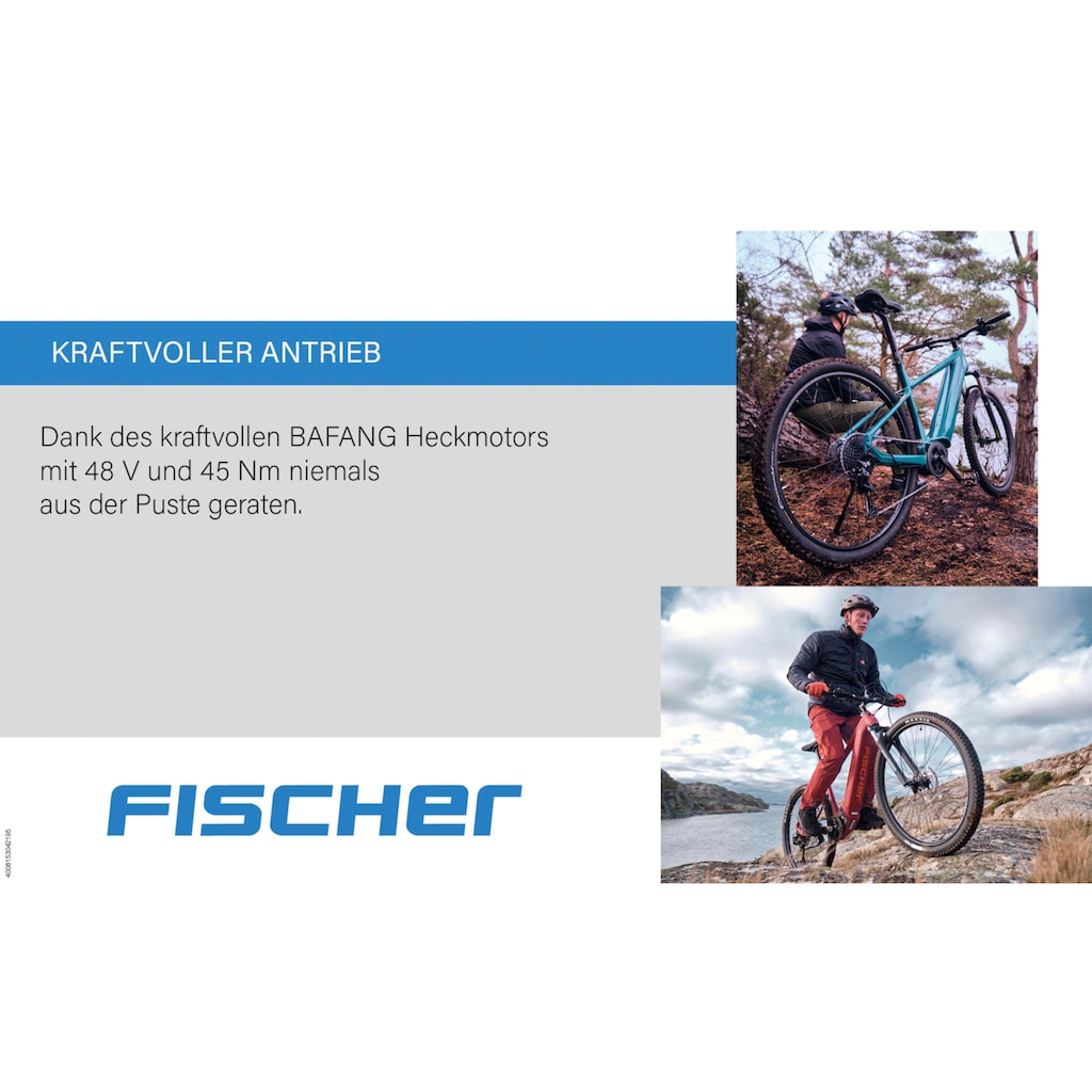 FISCHER Fahrrad E-Bike »TERRA 2.1 Junior 422«, 8 Gang