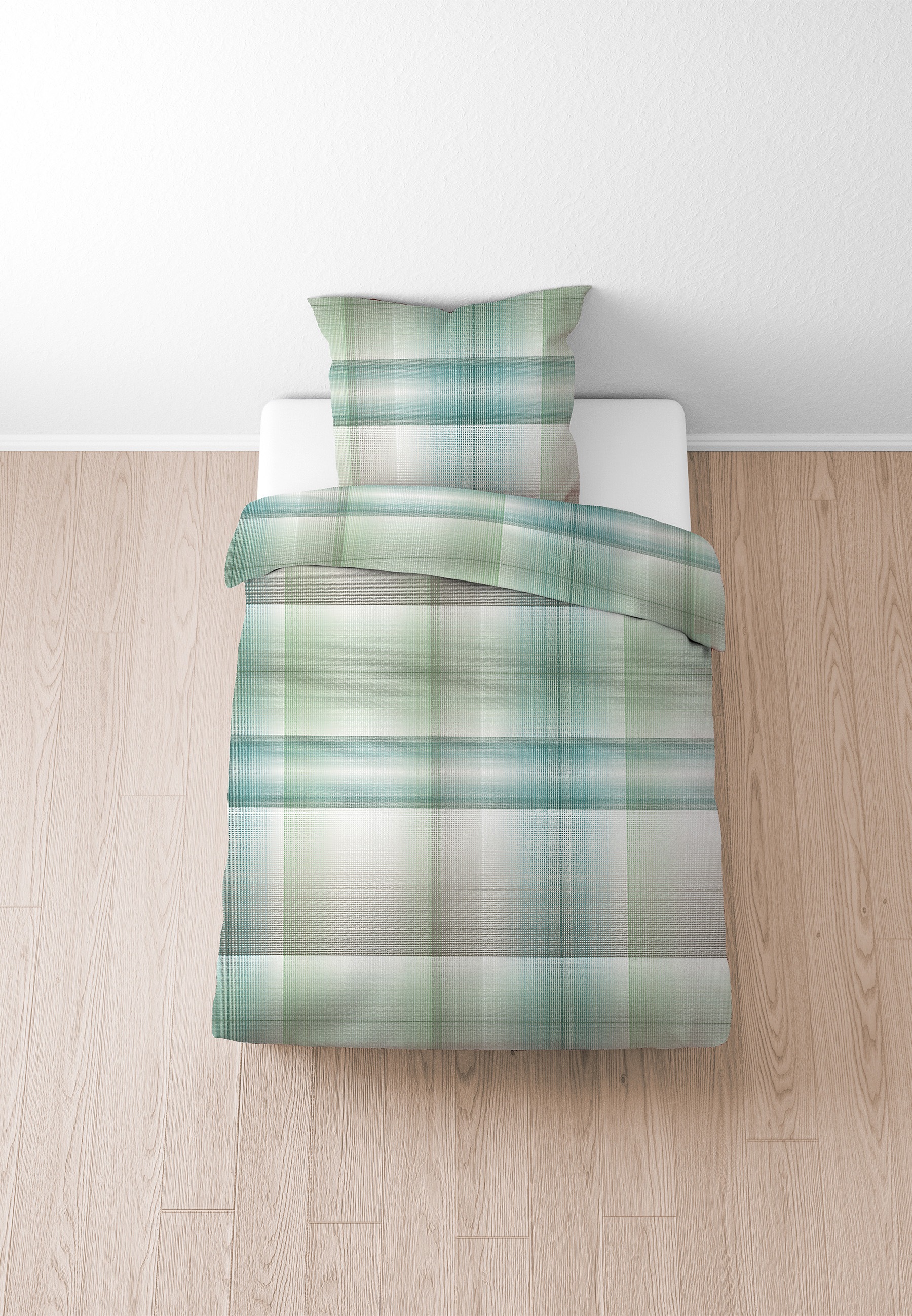 Biberna Bettwäsche »24519« 2 absolut bügelfrei, 100% Baumwolle, mit Reißverschluss, ganzjährig