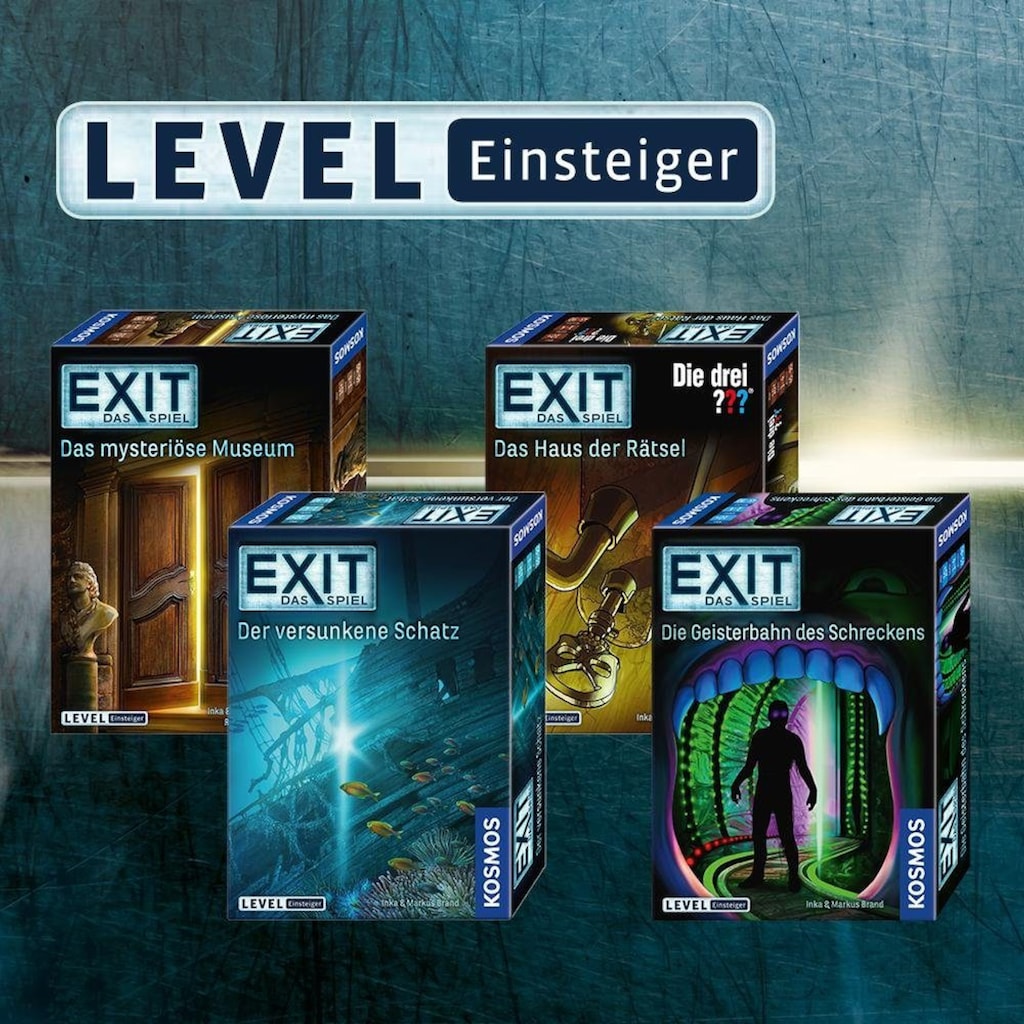 Kosmos Spiel »EXIT, Die drei ???, Das Haus der Rätsel«