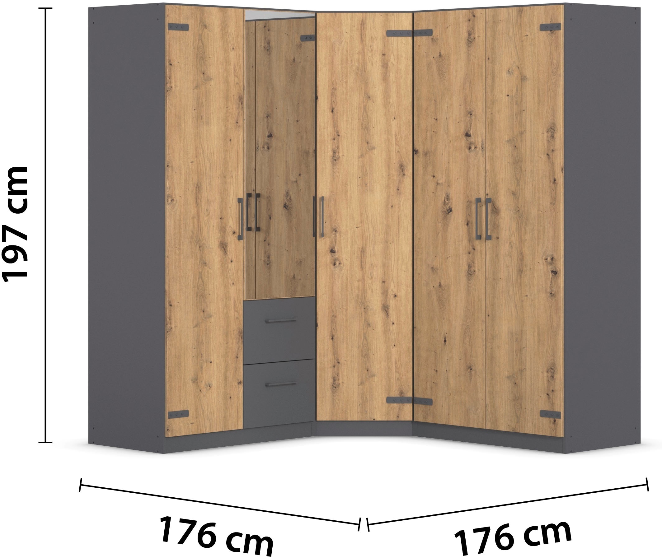 rauch Schrank-Set »Holmes« Set, 