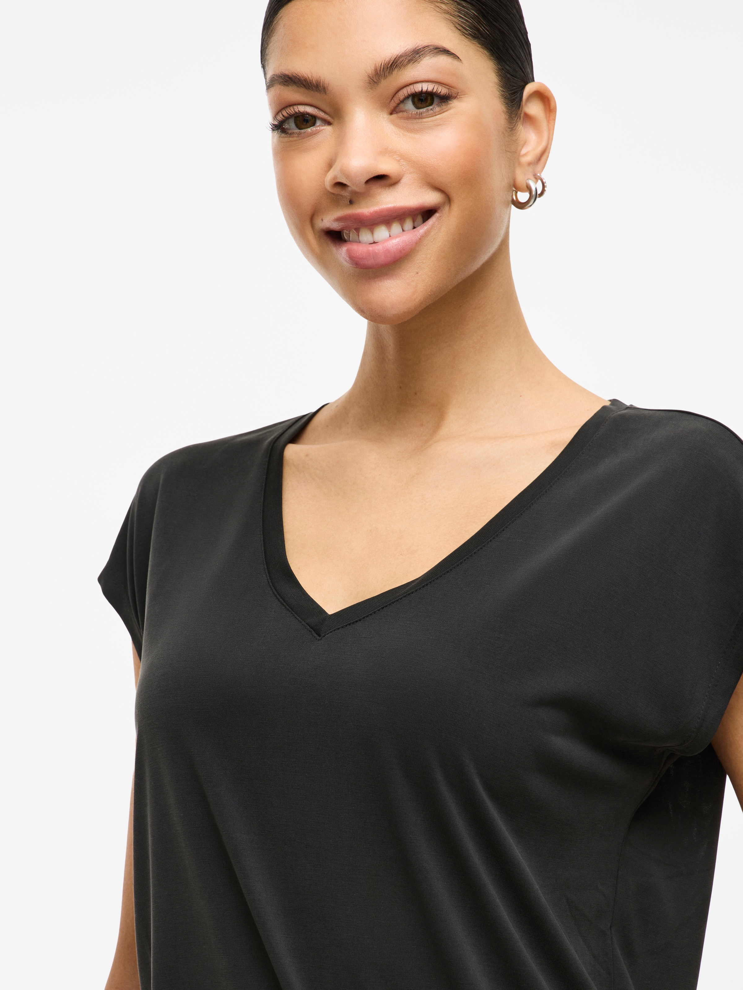 Vila Kurzarmshirt »VIMODALA«