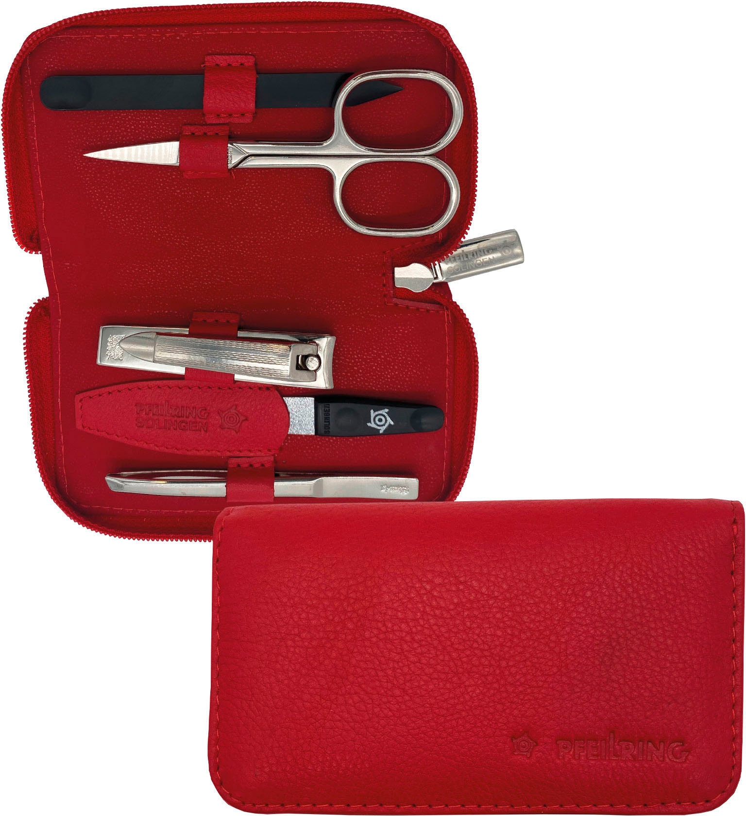 PFEILRING Maniküre-Etui Nappaleder