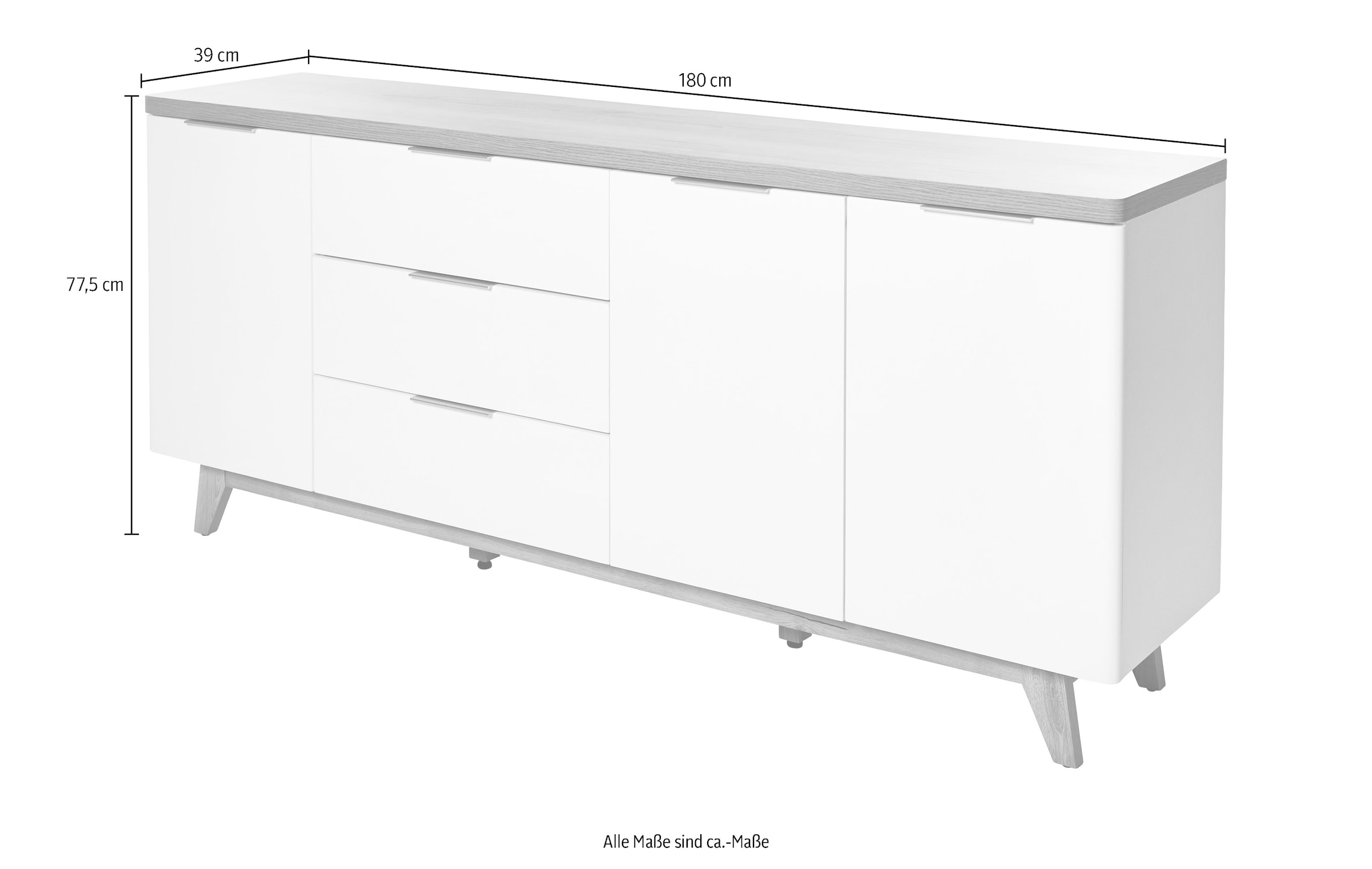 Jahnke Sideboard »LIBRE«, Breite ca. 180