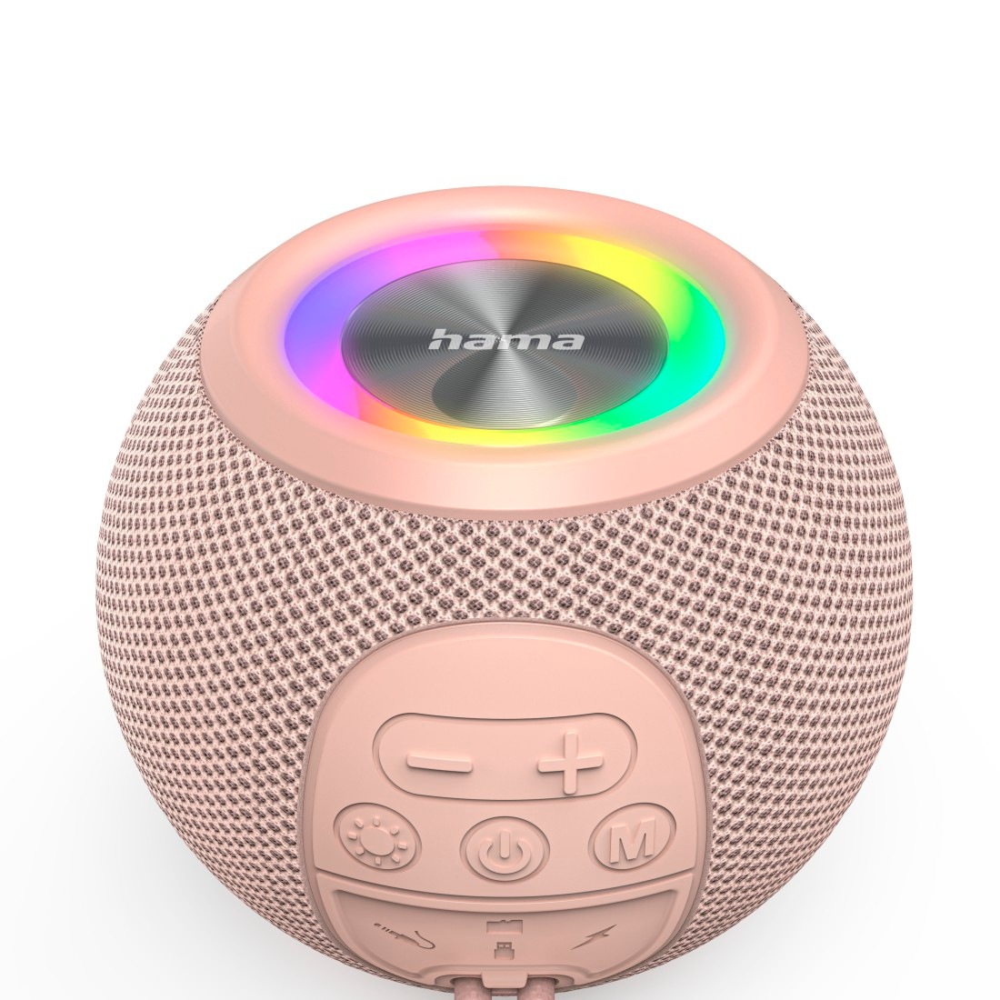 Hama Bluetooth-Lautsprecher »Bluetooth®-Lautsprecher "Ball Shape Speaker", 5 Licht-Modi, 5W«, Integrierte Freisprecheinrichtung