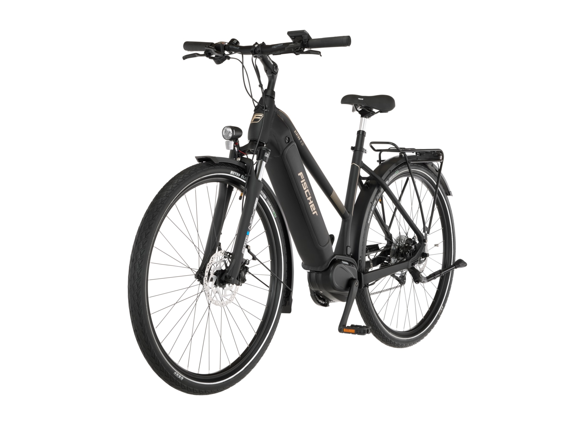 FISCHER Fahrrad »VIATOR 4.2i 630« 9 Gang Shimano Mittelmotor