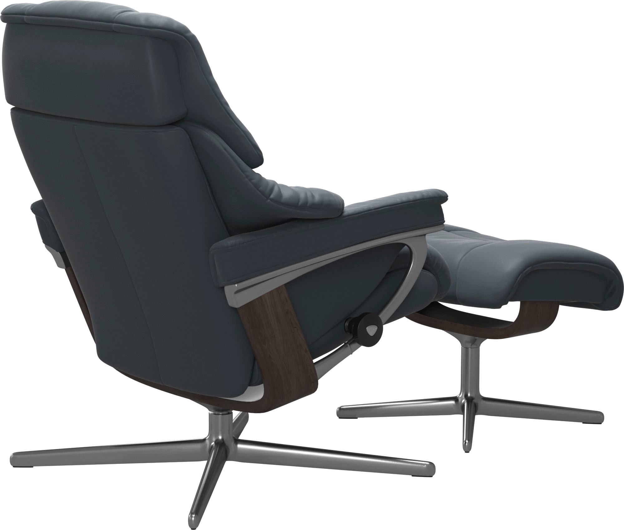 Stressless® Relaxsessel »Reno«, mit Cross Base, Größe S, M & L, Holzakzent Wenge