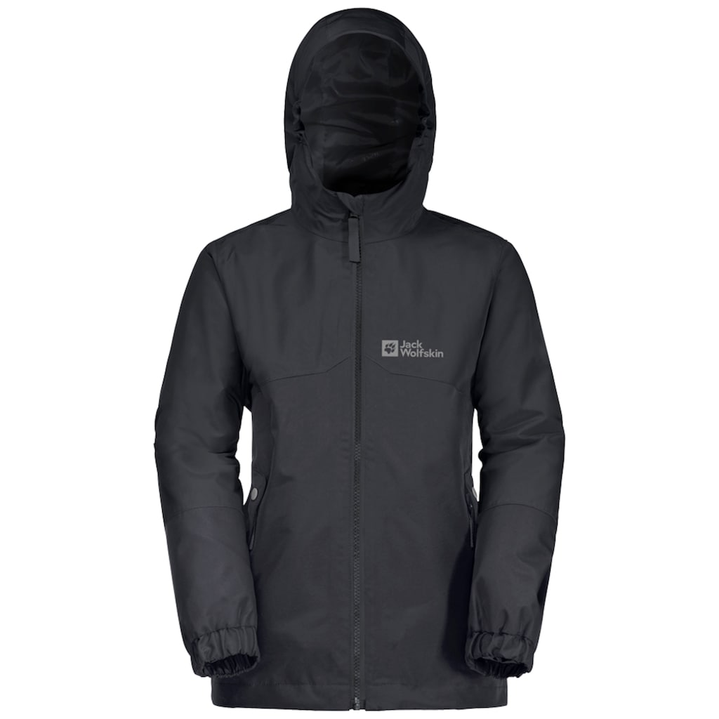 Jack Wolfskin 3-in-1-Funktionsjacke »ICELAND 3IN1 JACKET B«, (2 teilig), mit Kapuze