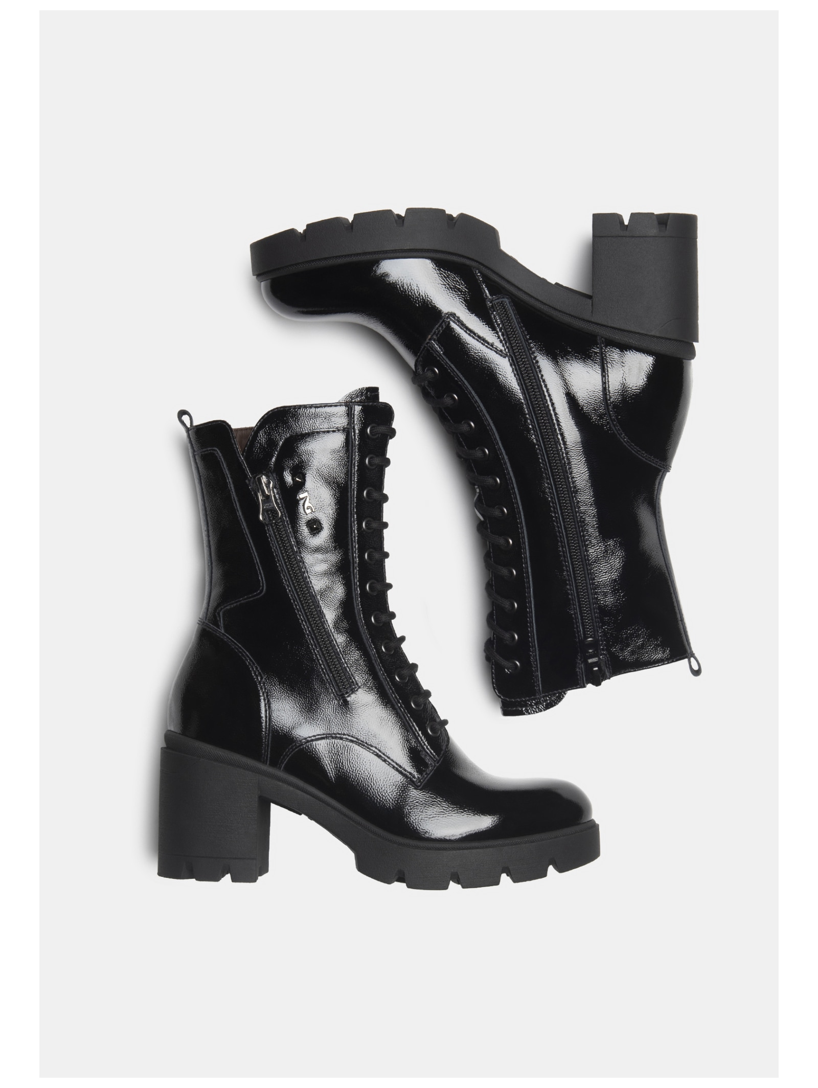 Nero Giardini High-Heel-Stiefelette »Nero Giardini Stiefelette Leder«