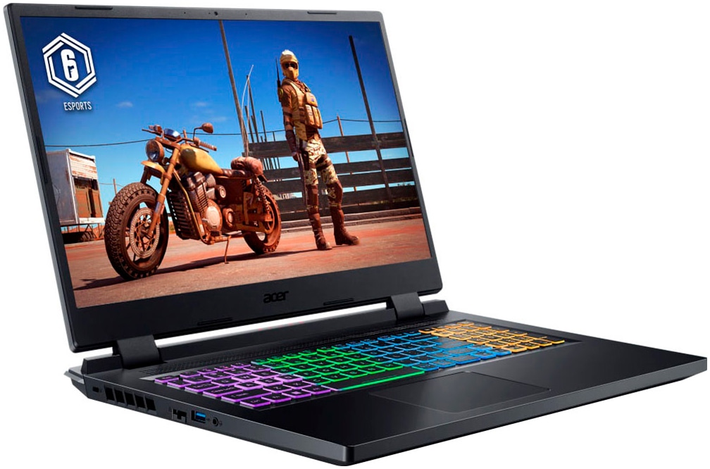 Acer Gaming-Notebook »AN517-55-74F4«, 43,94 cm, / 17,3 Zoll, Intel, Core i7, GeForce RTX 4060, 1000 GB SSD