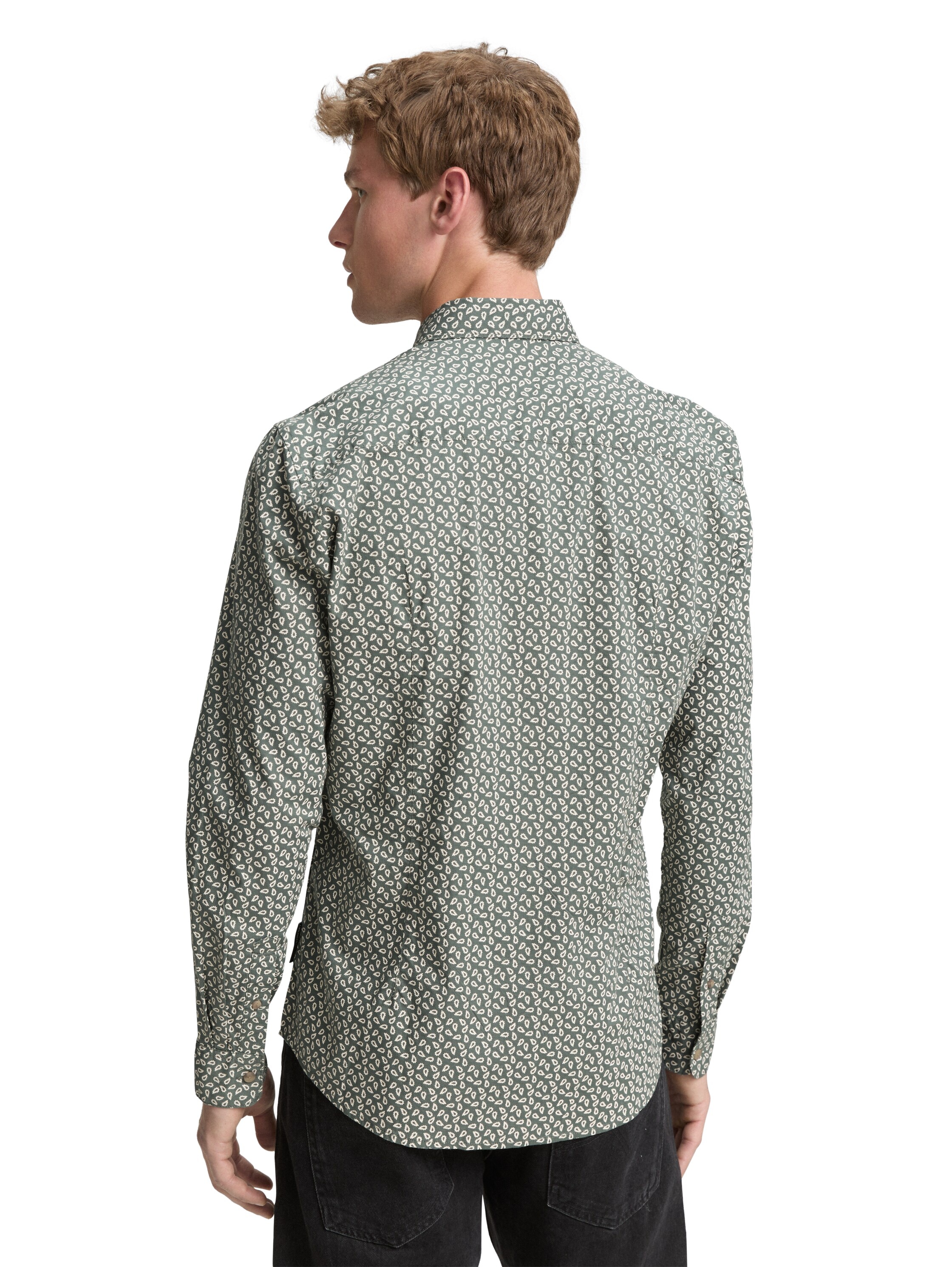 TOM TAILOR Denim Langarmhemd »POPLIN«, mit Streifenmuster