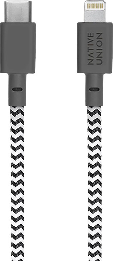 NATIVE UNION Smartphone-Kabel »Belt Cable USB-C to Lightning 1,2m«, Lightning-USB-C, 120 cm