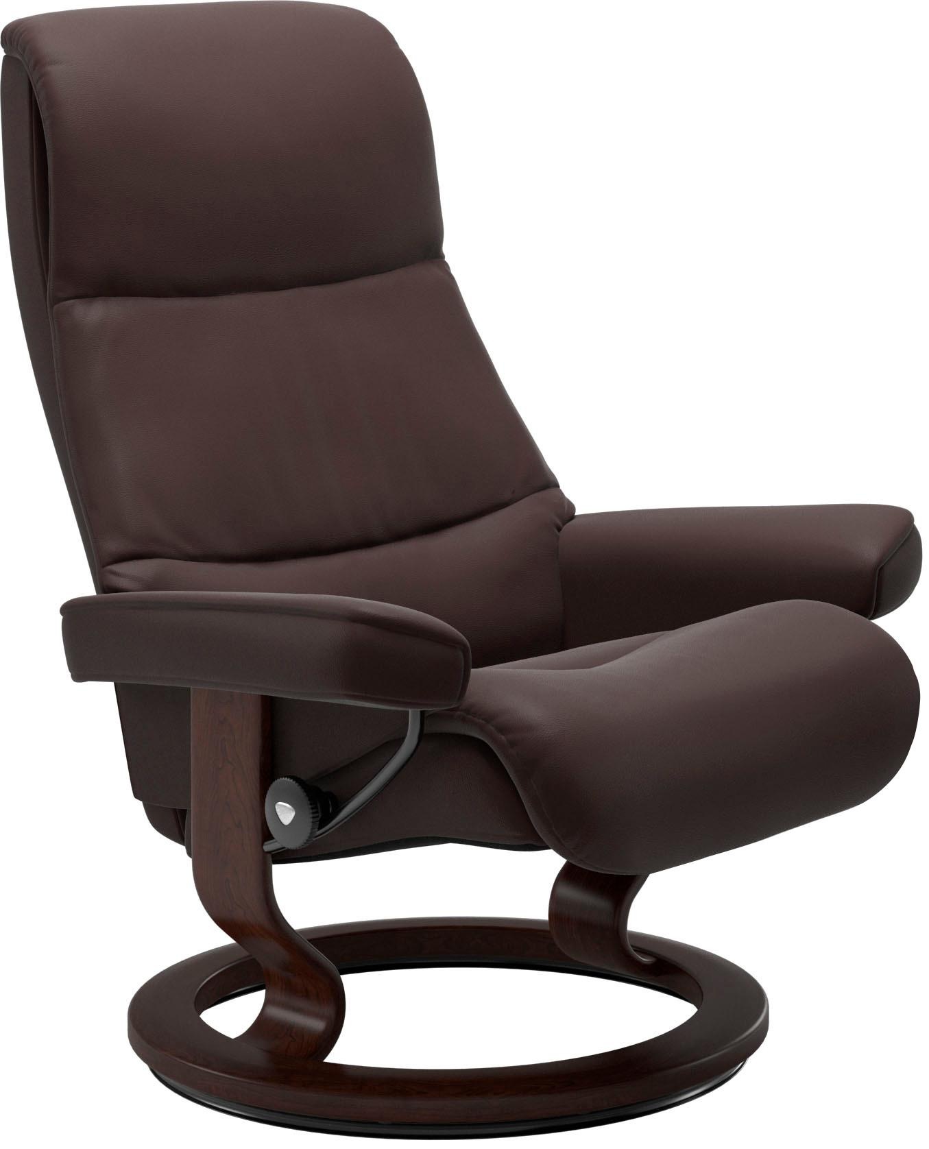 Stressless Relaxsessel "View", mit Classic Base, Größe S,Gestell Braun günstig online kaufen