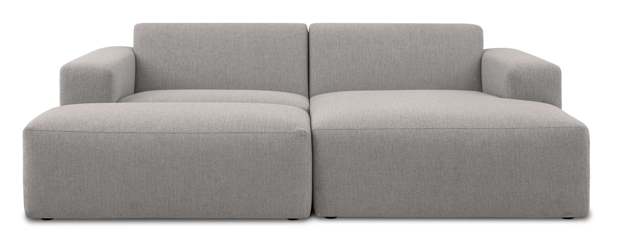 INOSIGN Ecksofa »Koa,228cm, L-Form, Modulsofa, Webstoff, Cord«, Designsofa, Set, Hocker inklusive, weicher Lounge-Sitzkomfort