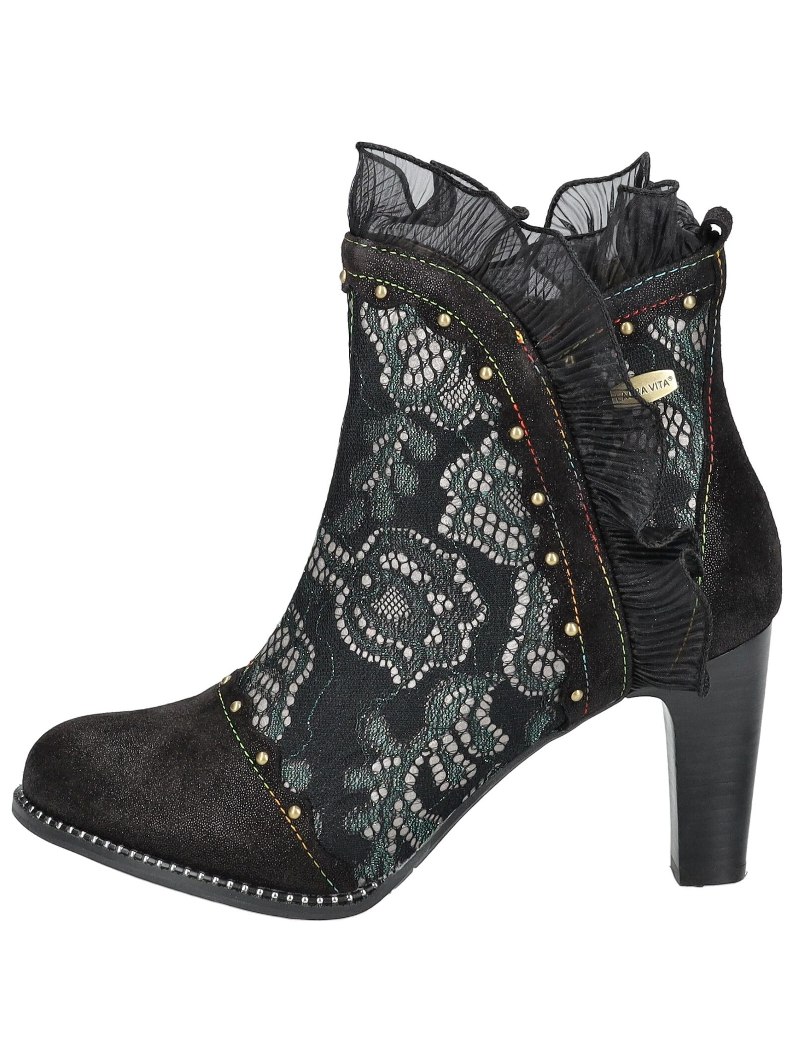 LAURA VITA High-Heel-Stiefelette »LAURA VITA Stiefelette Leder«