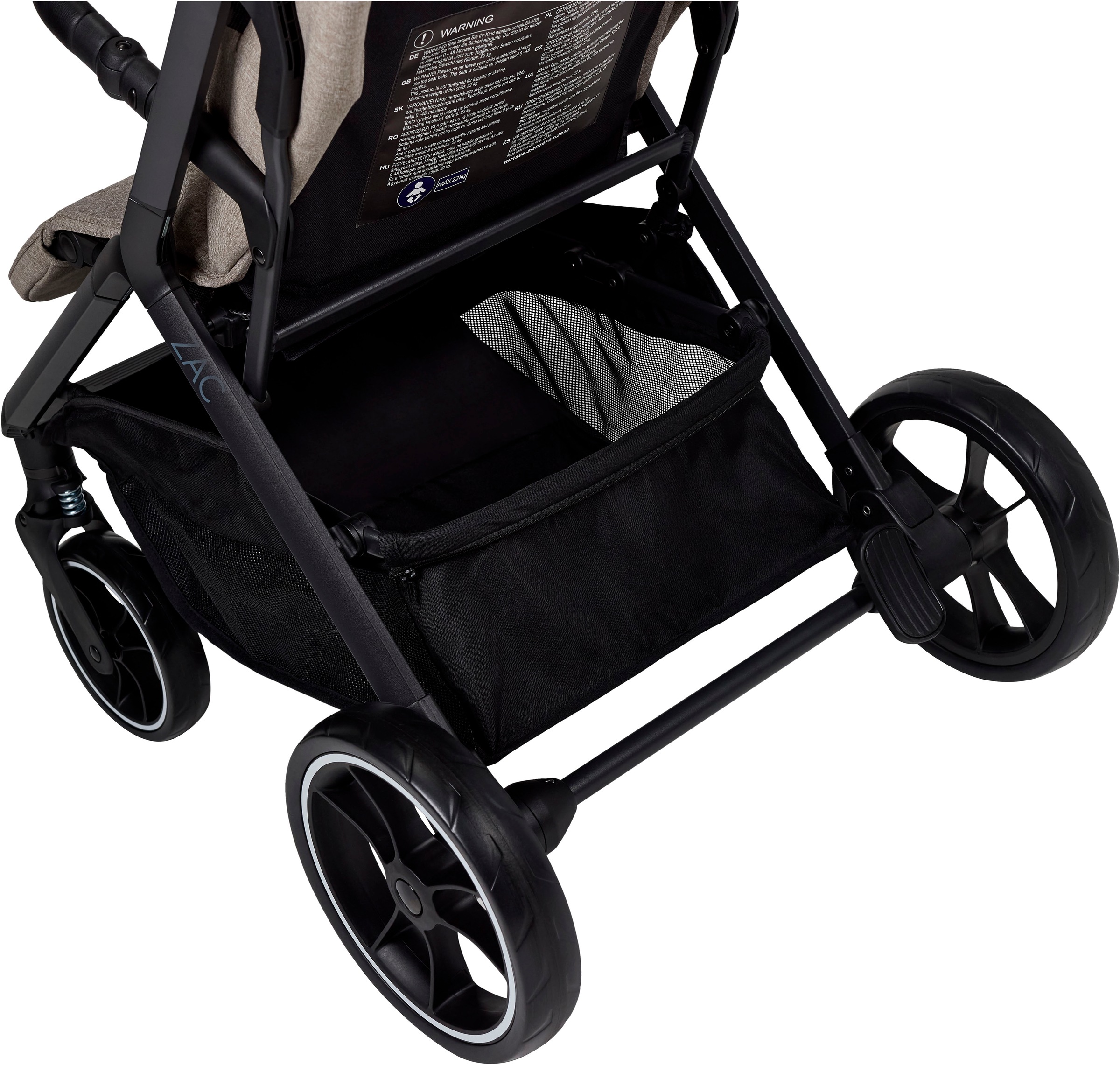 Moon Kinder-Buggy »ZAC«, 22 kg, inkl. Tragetasche und Regenschutz