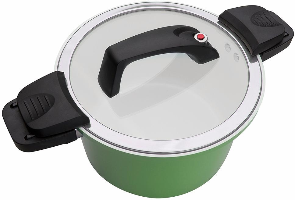 GSW Dampfgartopf »ceramica green«, Aluminium, (1 tlg.), Dampfkochtopf,  Induktion online kaufen