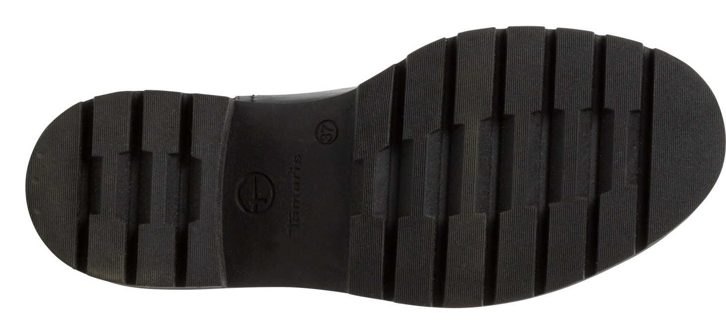 Tamaris Chelseaboots  Blockabsatz, Plateau, Stiefelette zum Schlupfen