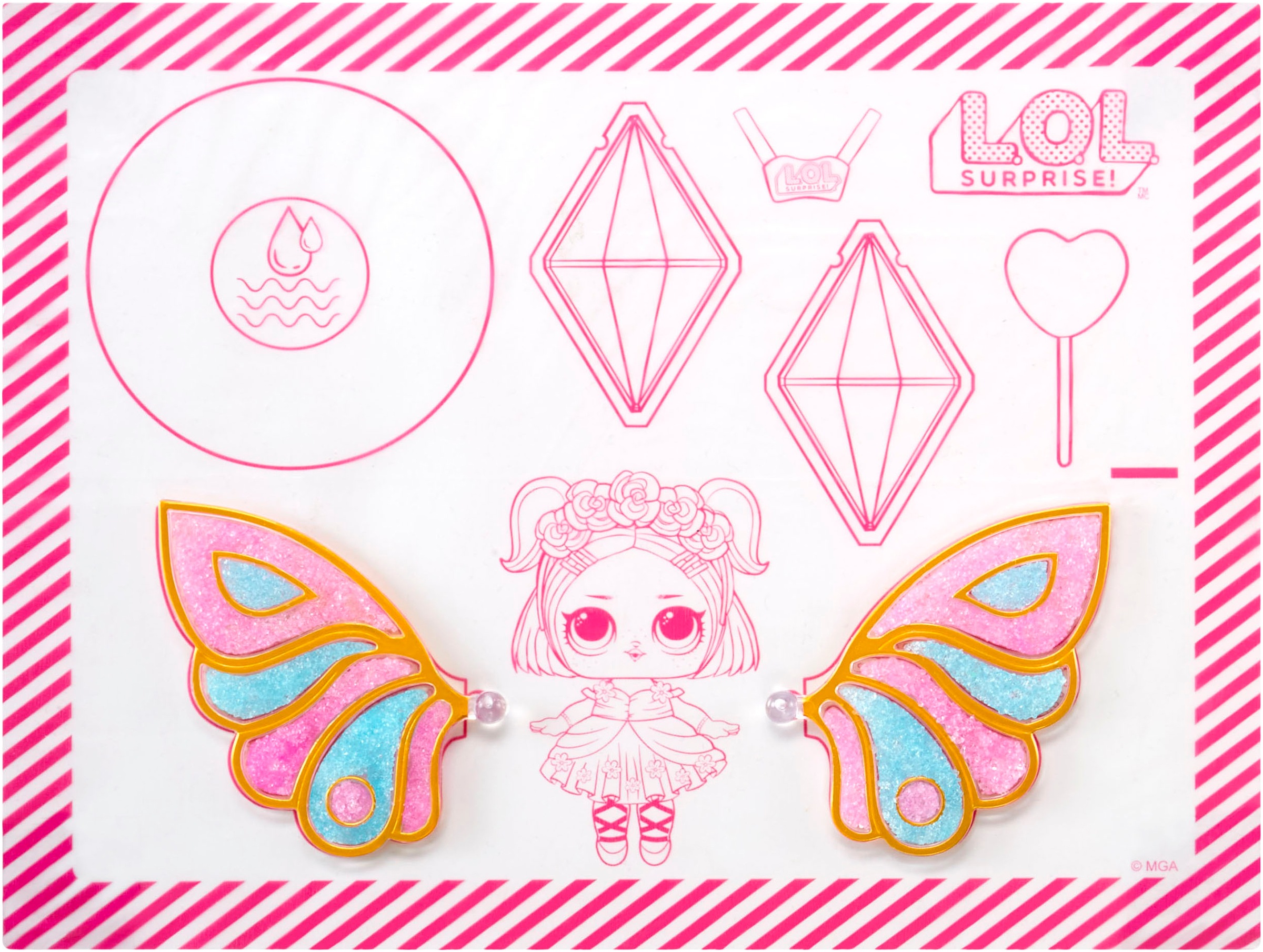 L.O.L. SURPRISE! Anziehpuppe »L.O.L. Surprise Fairy Tots Asst in PDQ«, sortierte Lieferung