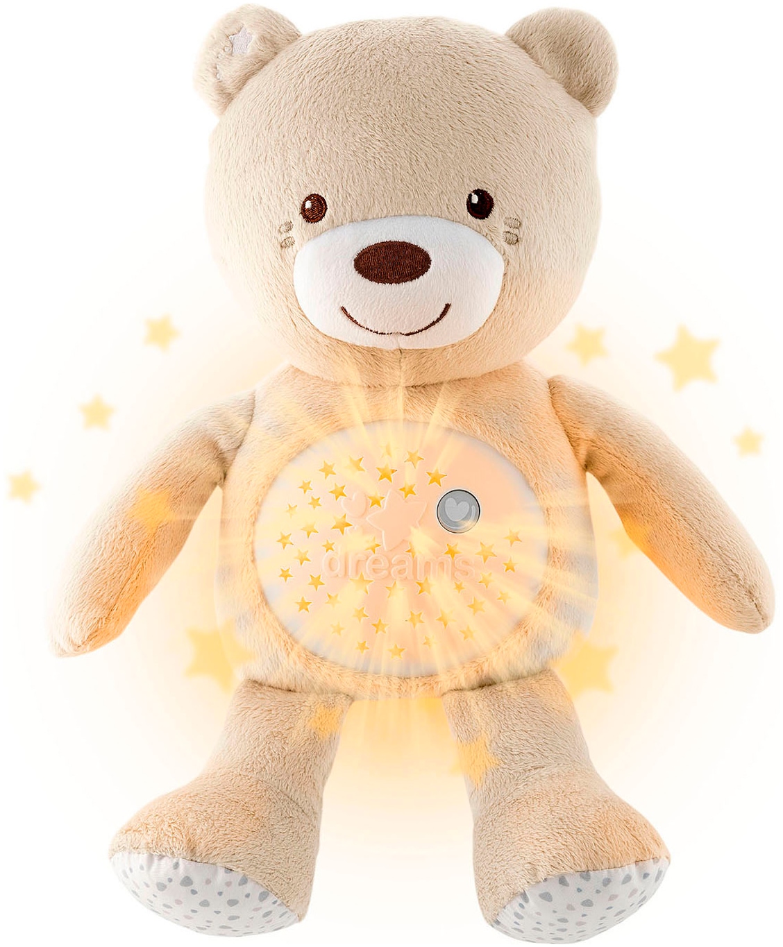 Kuscheltier »First Dreams Baby Bear, Beige«, mit Lichtprojektion und Soundfunktion