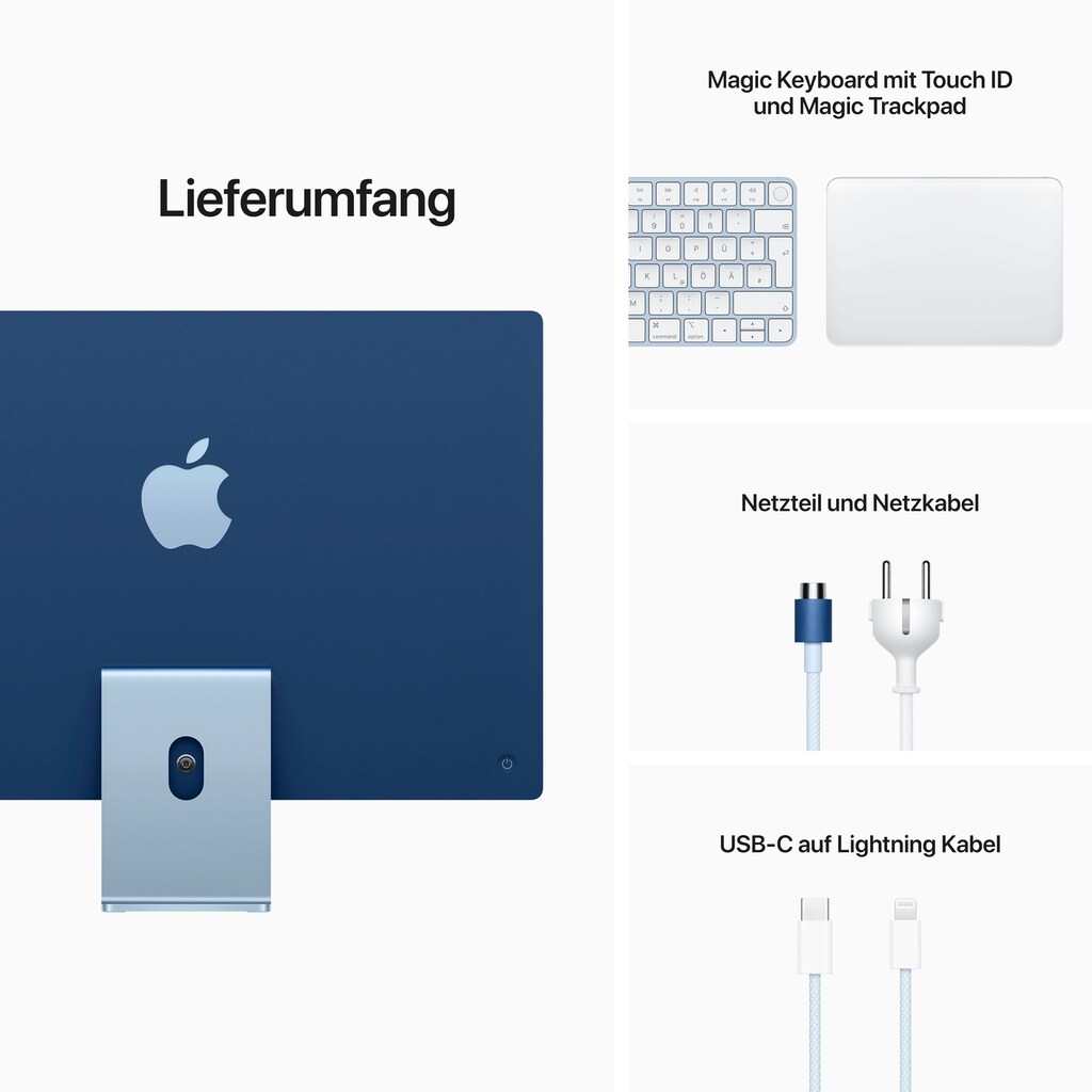 Apple iMac »iMac 24" mit 4,5k Retina Display Z12X«