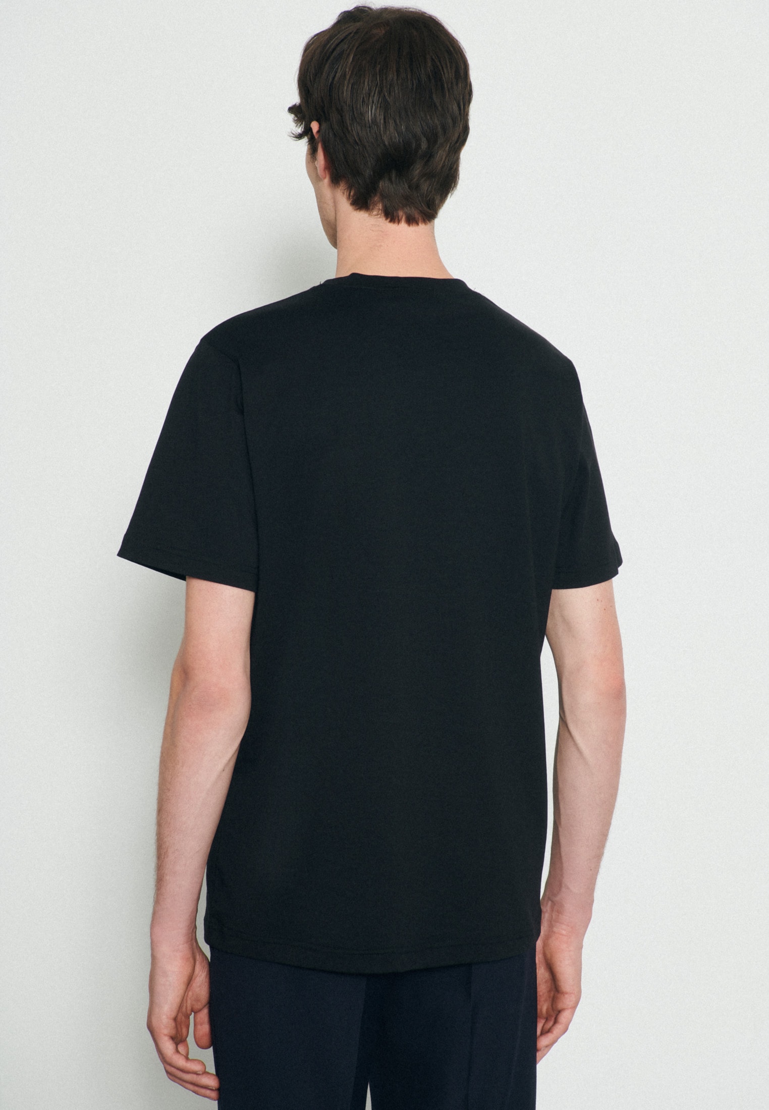 studio seidensticker T-Shirt »Studio« Kurzarm Rundhals Uni