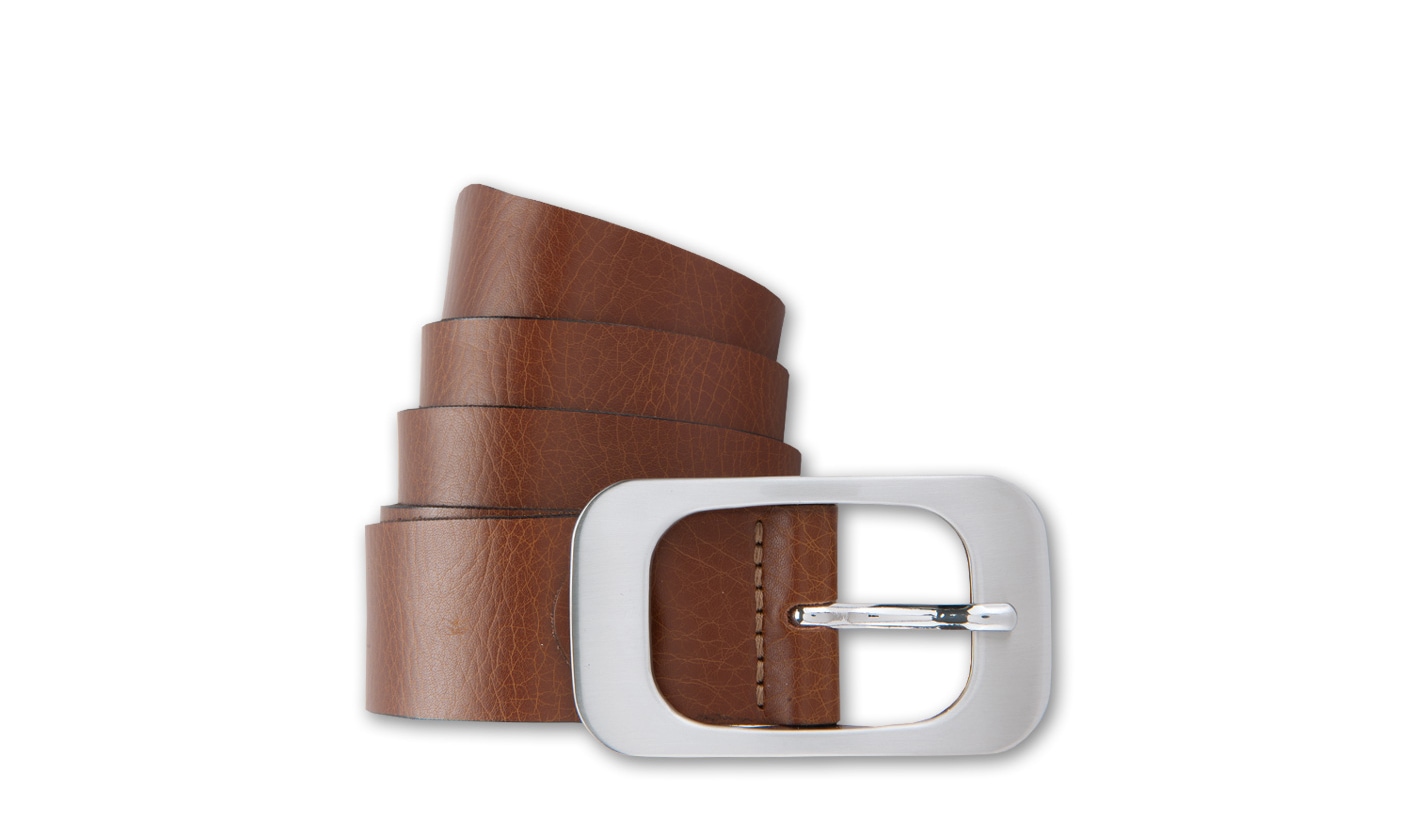 BERND GÖTZ Ledergürtel »Ledergürtel mit edler Oberfläche und flächiger Schließe«