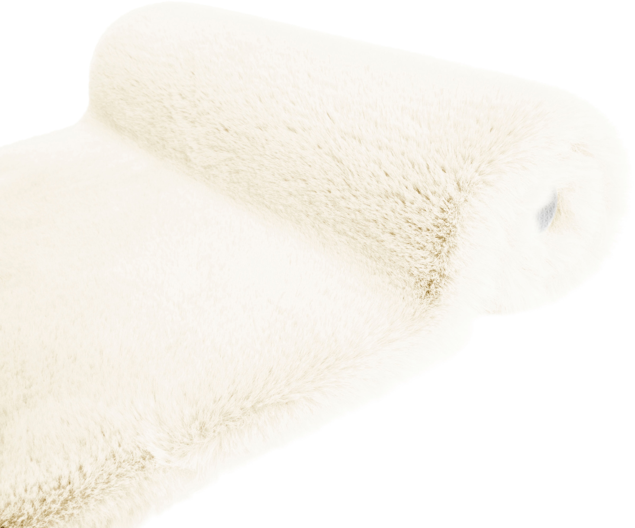 my home Badematte »Rabbit Badematten, Badvorleger, Badezimmer Teppich«, rutschhemmend beschichtet, strapazierfähig-fußbodenheizungsgeeignet-schnell trocknend, Kaninchenfell-Haptik, Badteppich, rechteckig, rund & als 3-tlg. Set