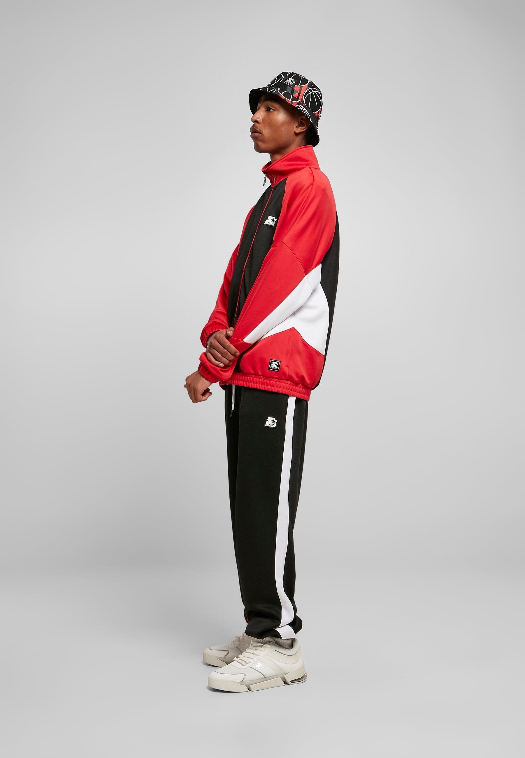 Starter Black Label Trainingsjacke »Starter Black Label Herren Starter Laser Track Jacket« 1 Stk. tlg. ohne Kapuze