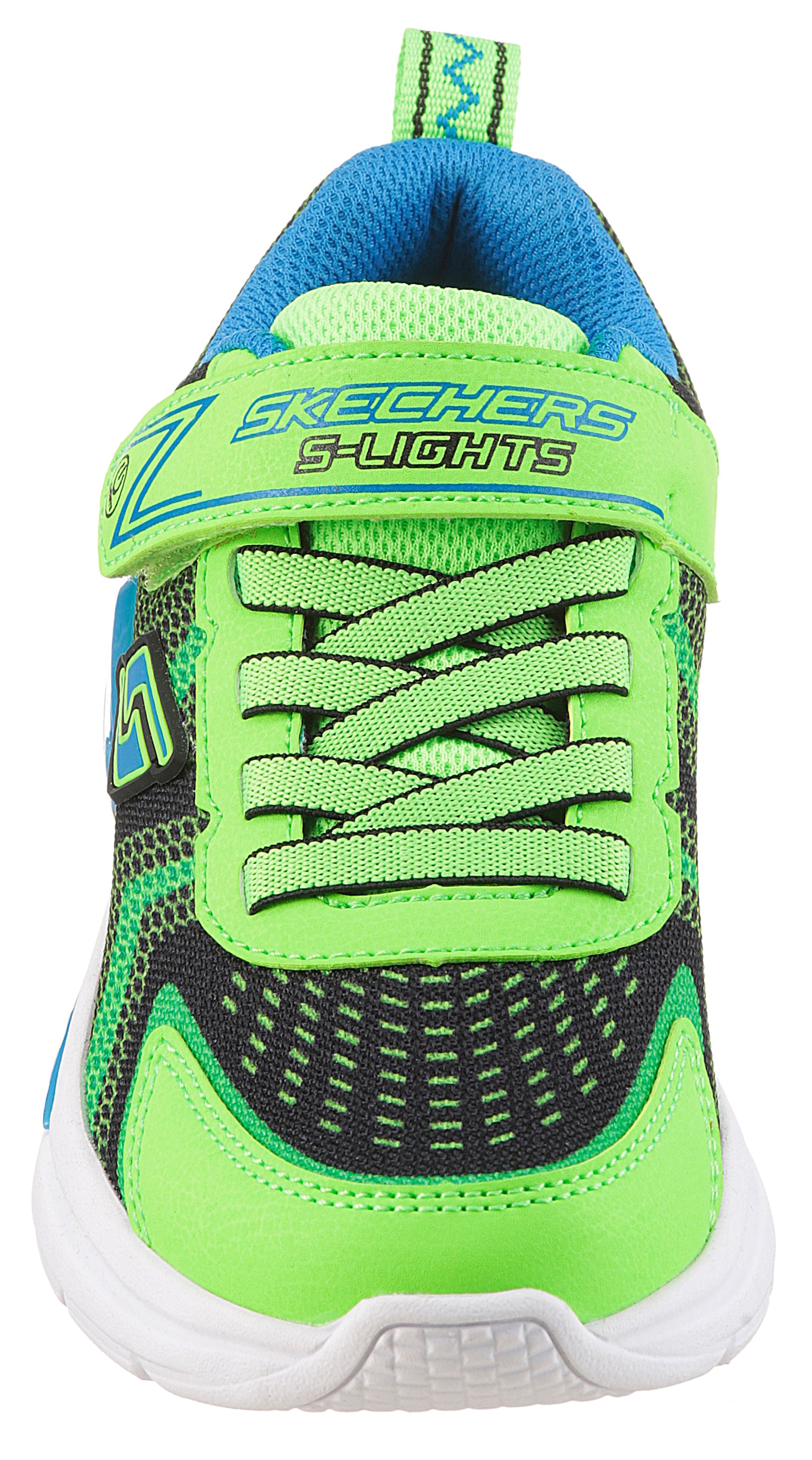 Skechers Sneaker »TRI-NAMICS«, Klettschuh mit Gummizug, Größenschablone zum Download